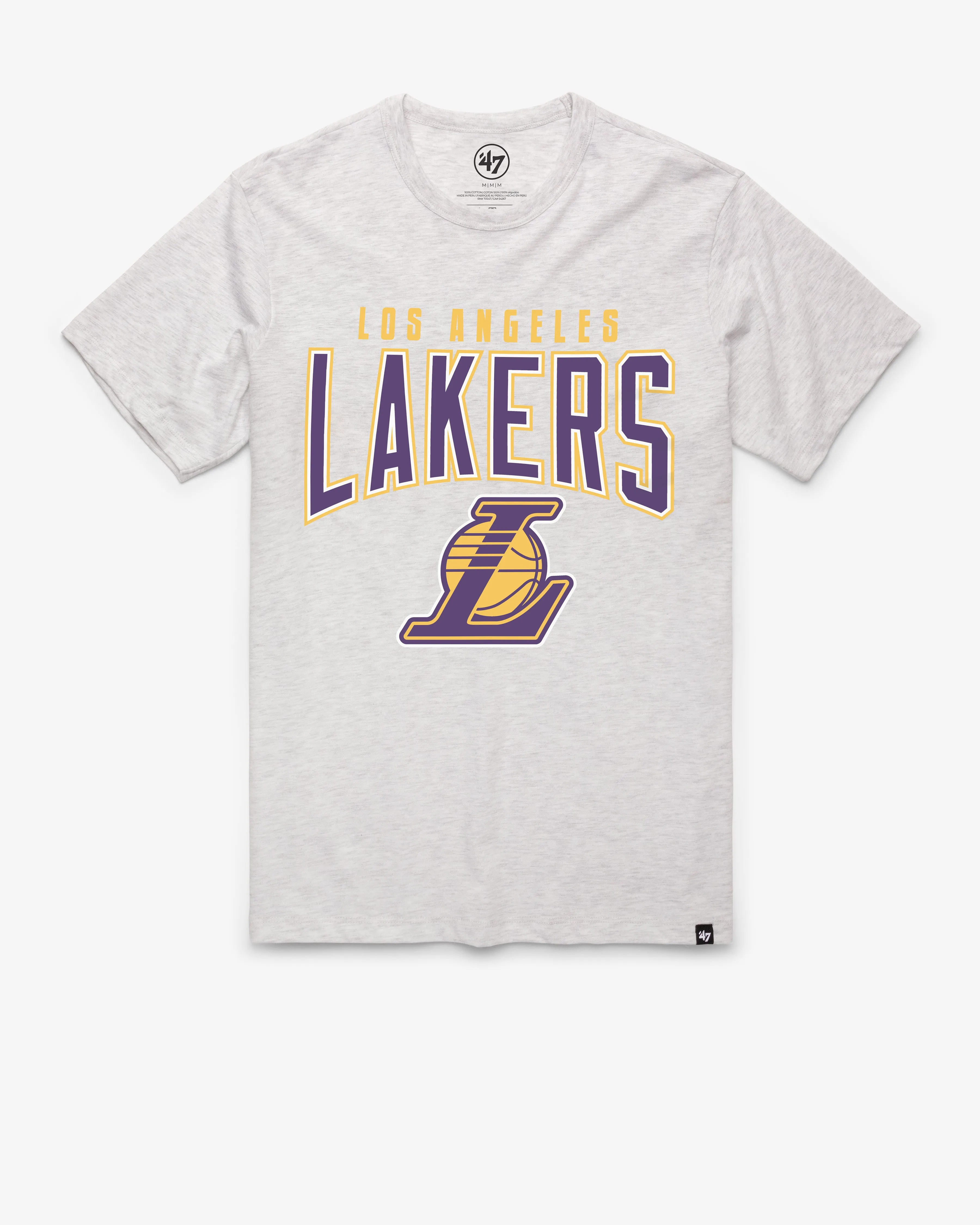 LOS ANGELES LAKERS TEAM ELEMENTS ARCH '47 FRANKLIN TEE