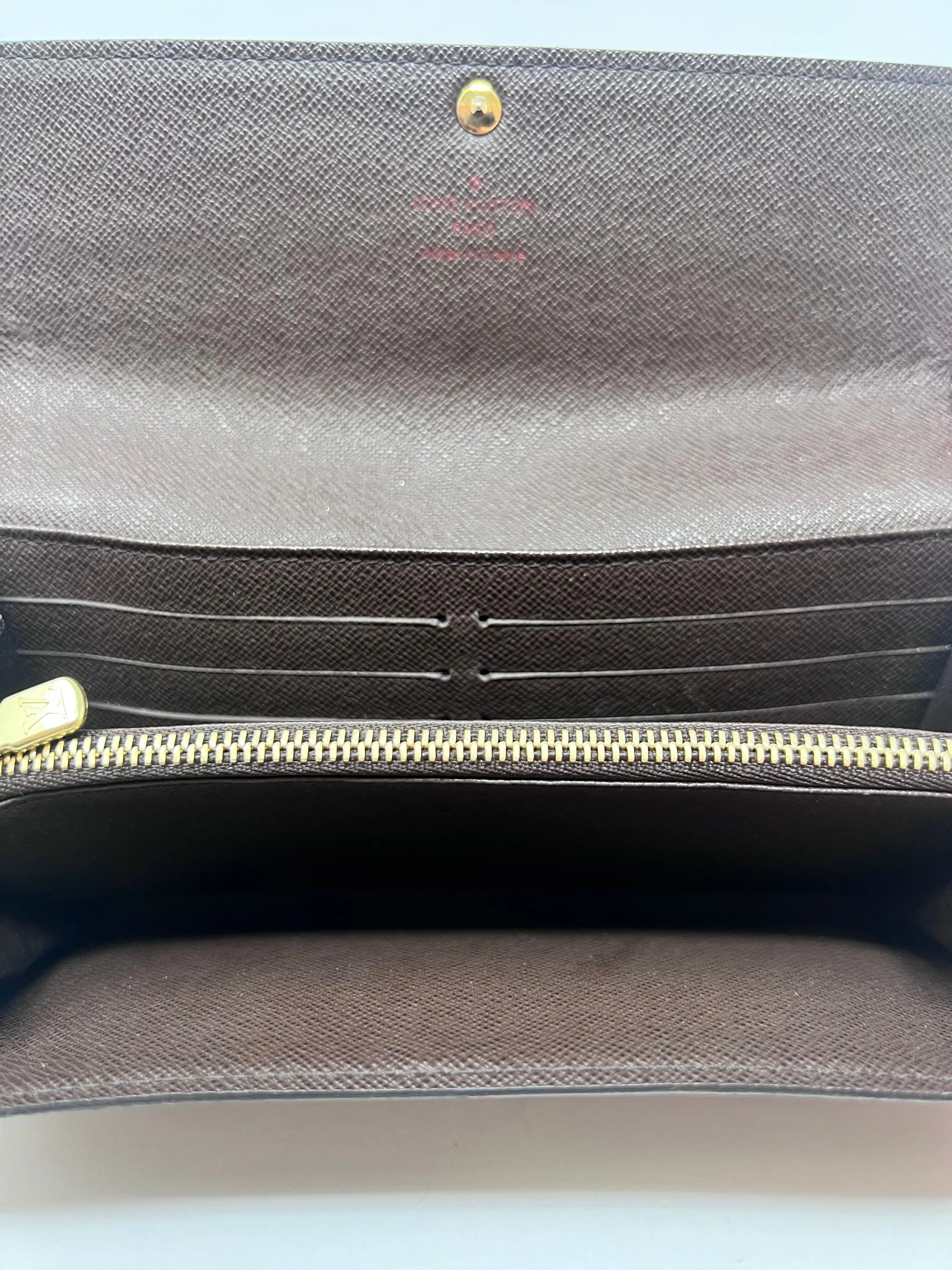 Louis Vuitton '11 'Sarah' Canvas Flap Wallet