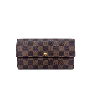 Louis Vuitton '11 'Sarah' Canvas Flap Wallet