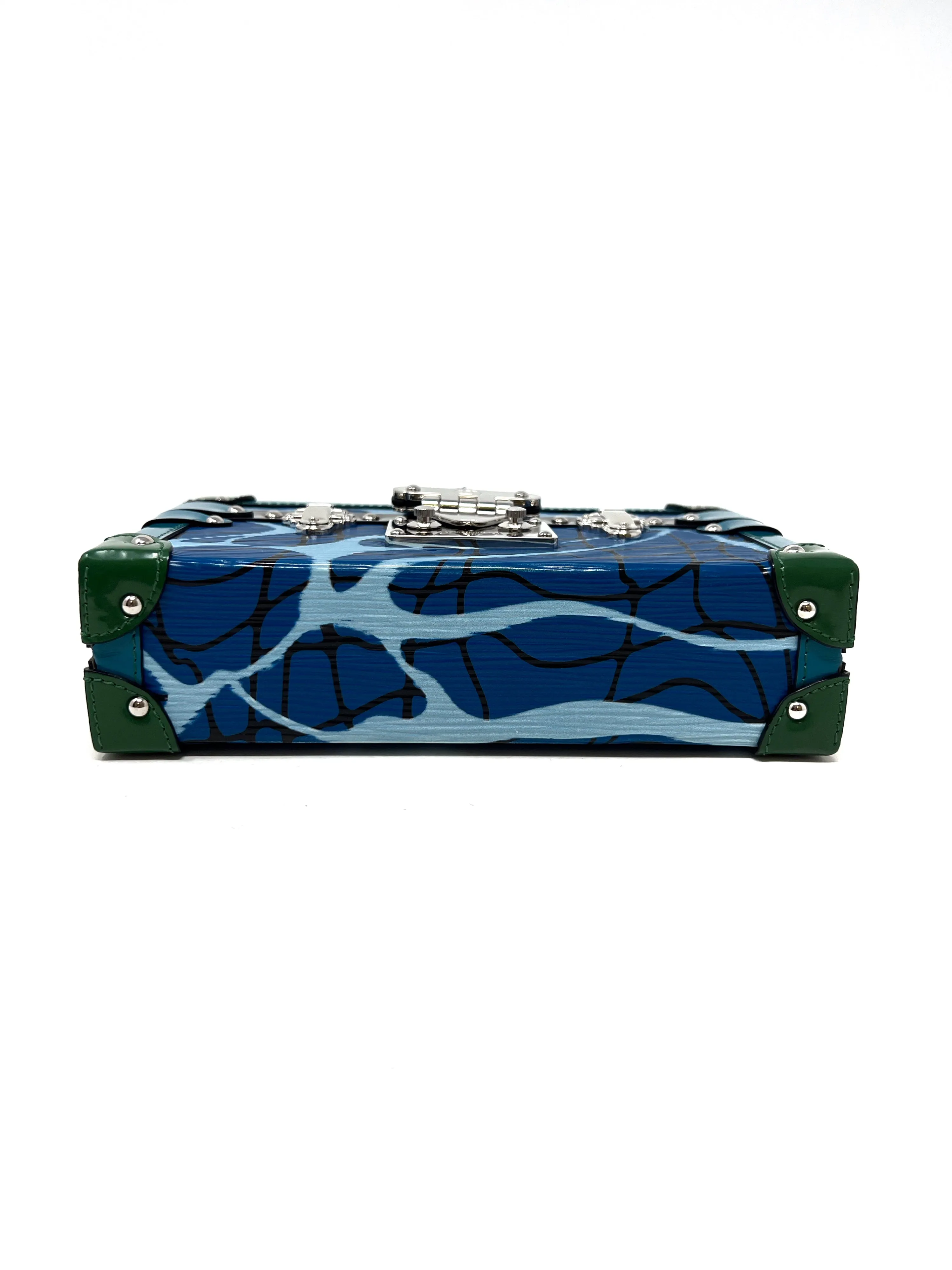 Louis Vuitton '15 'Petit Malle' Epi Printed Leather Trunk Bag W/Strap
