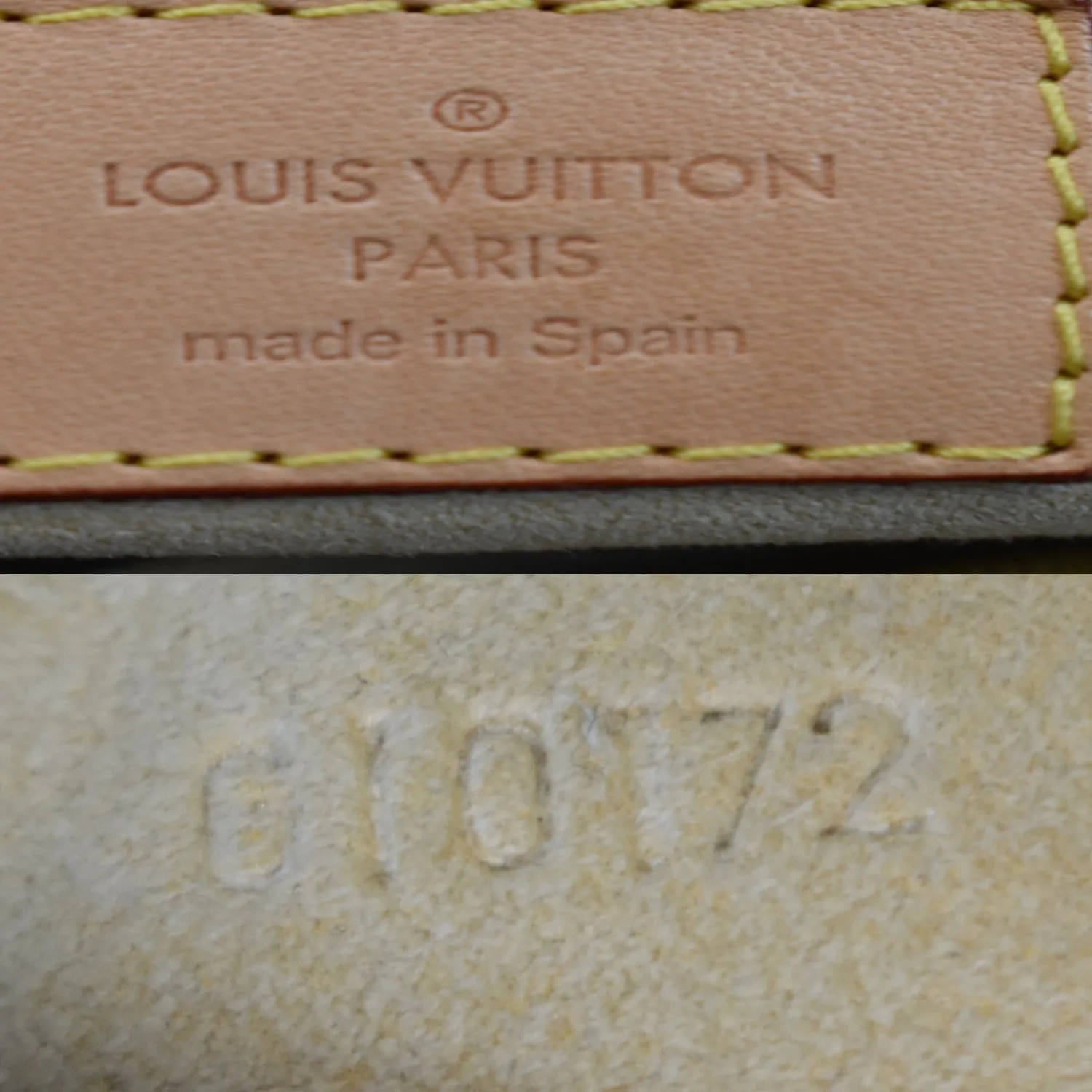 LOUIS VUITTON Artsy MM Monogram Canvas Shoulder Bag Brown