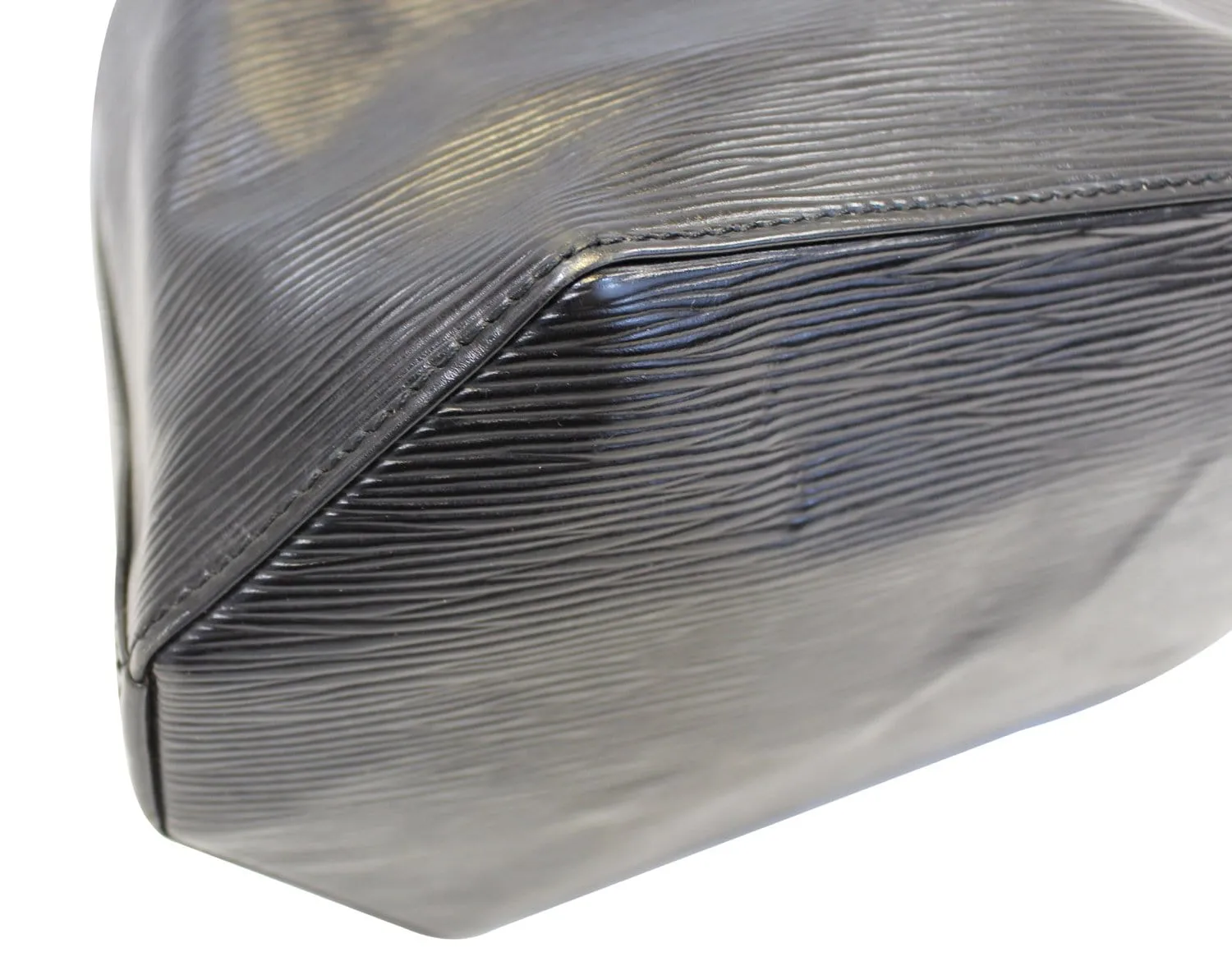 LOUIS VUITTON Black Epi Leather Sac De Paul Shoulder Bag