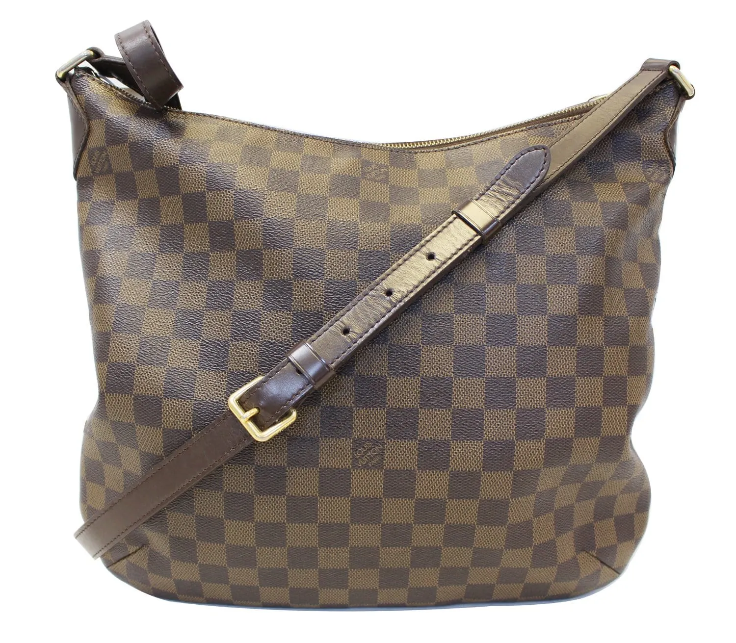 Louis Vuitton Bloomsbury GM Damier Ebene Shoulder Handbag