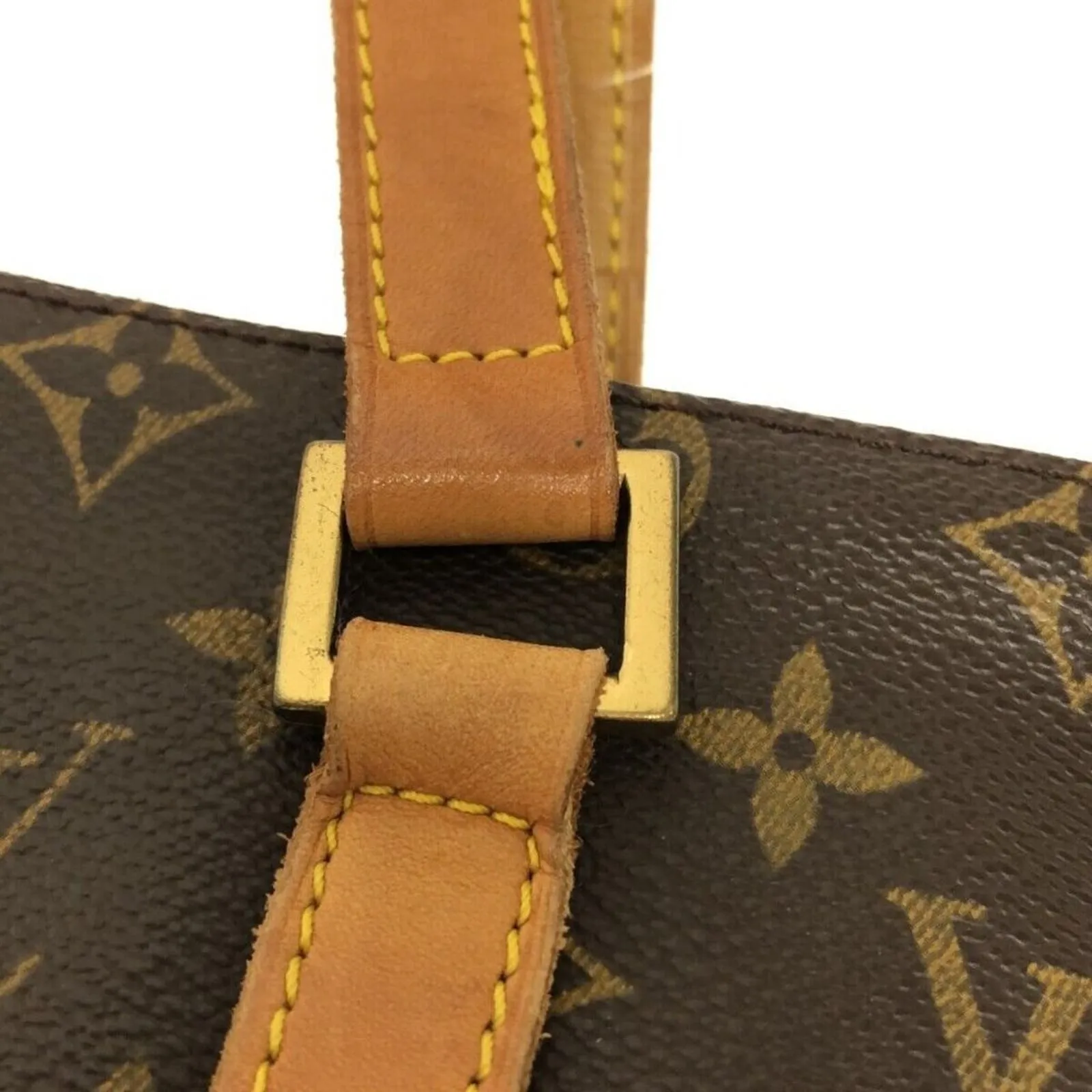 LOUIS VUITTON Cabas Mezzo Brown Monogram Tote Bag