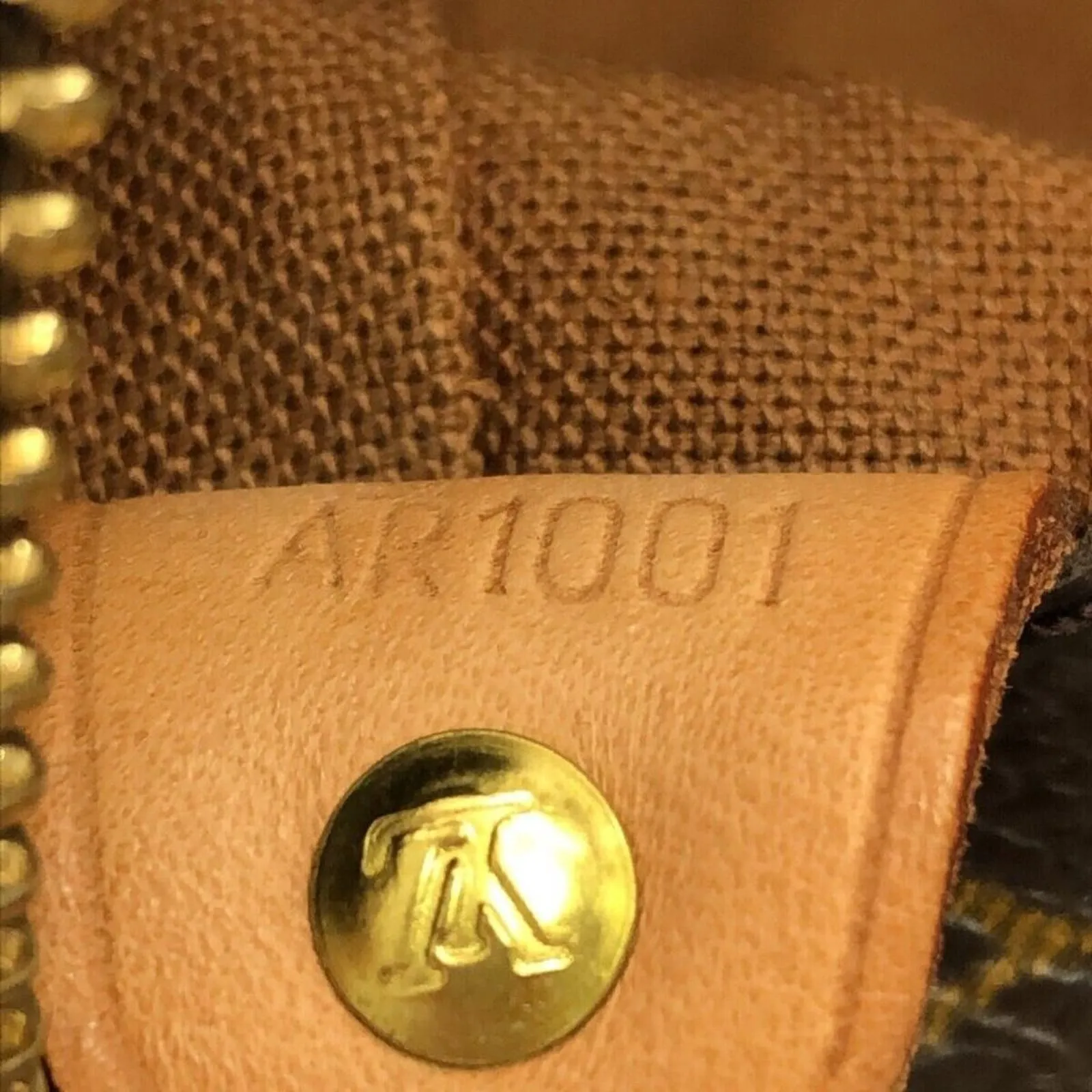 LOUIS VUITTON Cabas Mezzo Brown Monogram Tote Bag