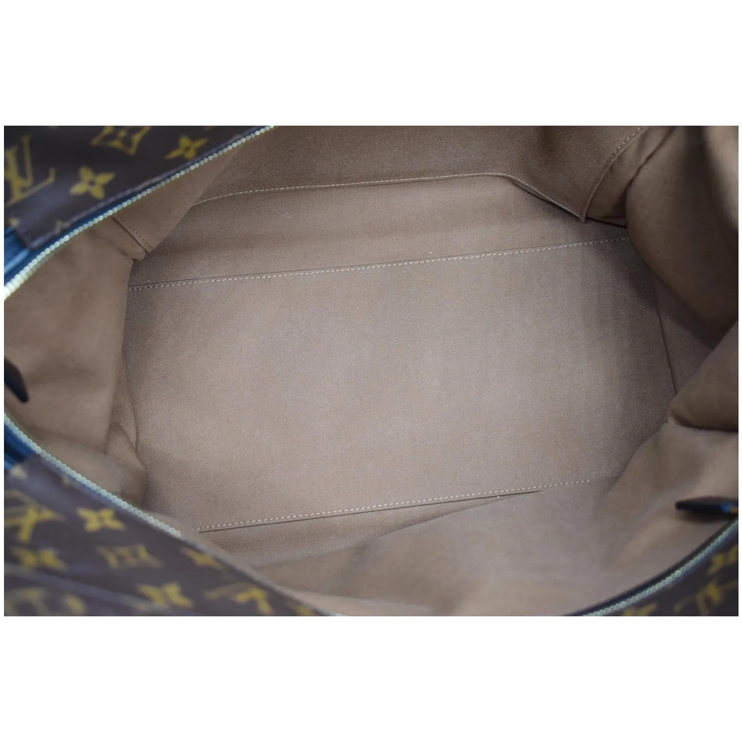 LOUIS VUITTON City Steamer XXL Leather Shoulder Bag Brown