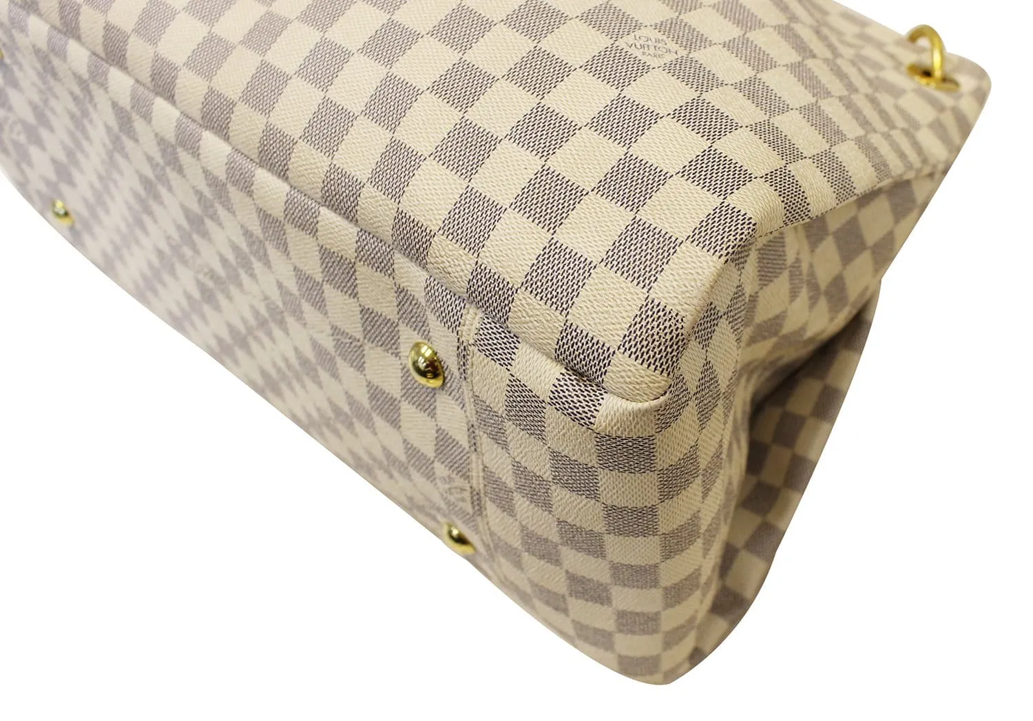 LOUIS VUITTON Damier Azur Artsy GM Shoulder Bag Limited