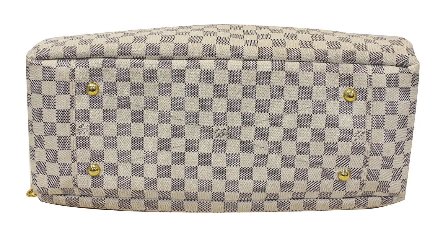 LOUIS VUITTON Damier Azur Artsy GM Shoulder Bag Limited