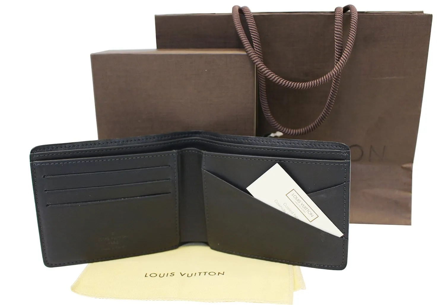 LOUIS VUITTON Damier Graphite Multiple Wallet
