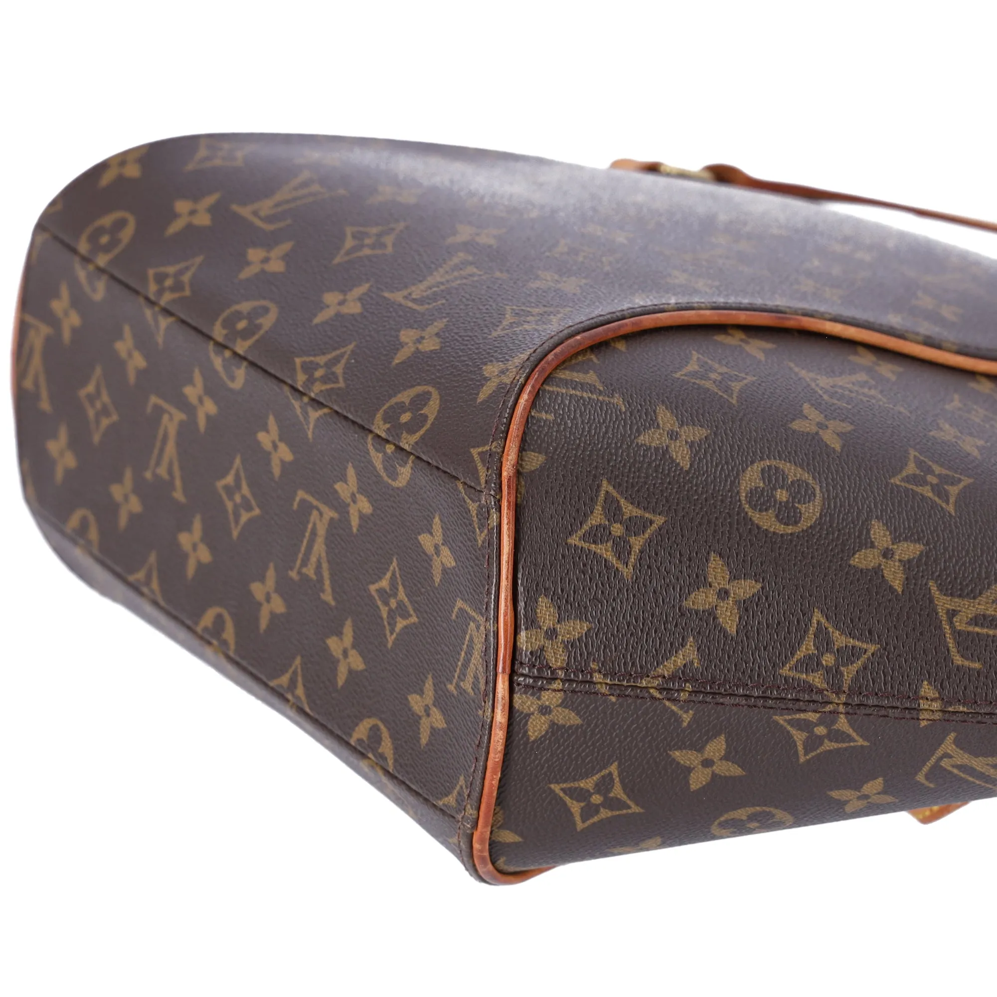 Louis Vuitton Ellipse Shopping Tote Monogram Shoulder Bag M51128 Brown