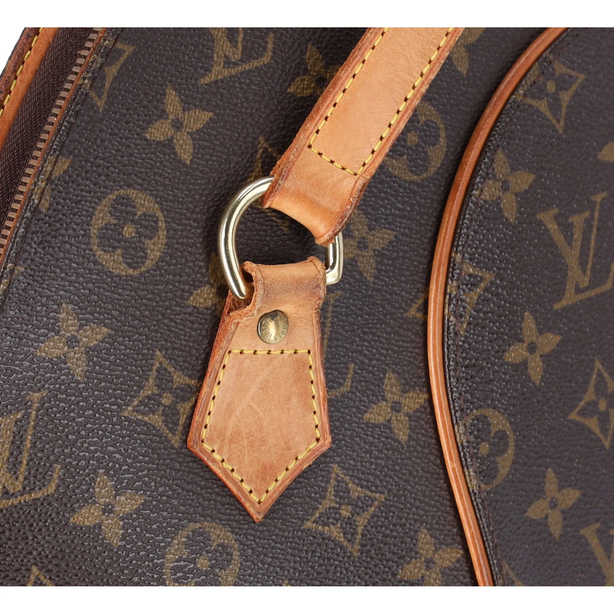 Louis Vuitton Ellipse Shopping Tote Monogram Shoulder Bag M51128 Brown