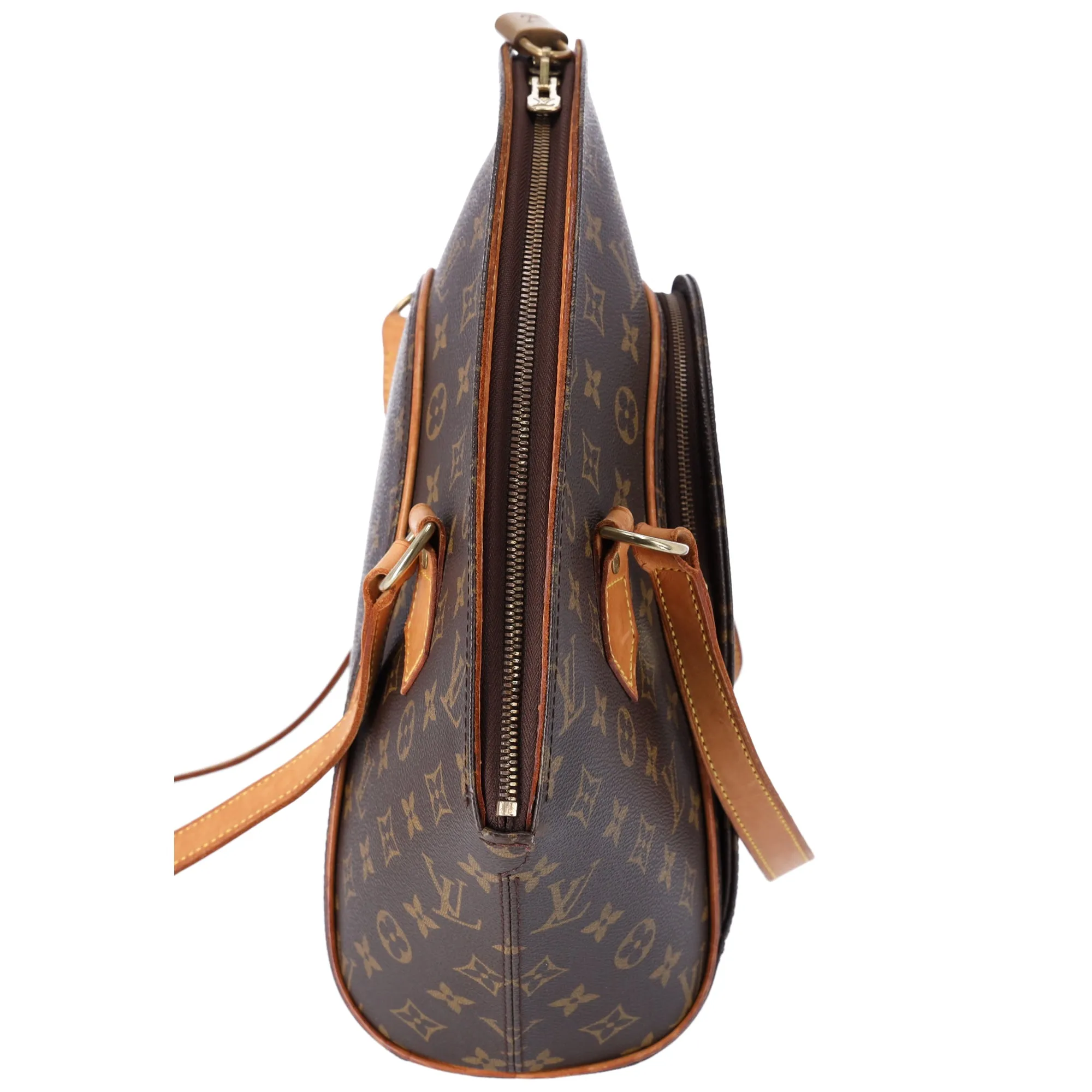 Louis Vuitton Ellipse Shopping Tote Monogram Shoulder Bag M51128 Brown