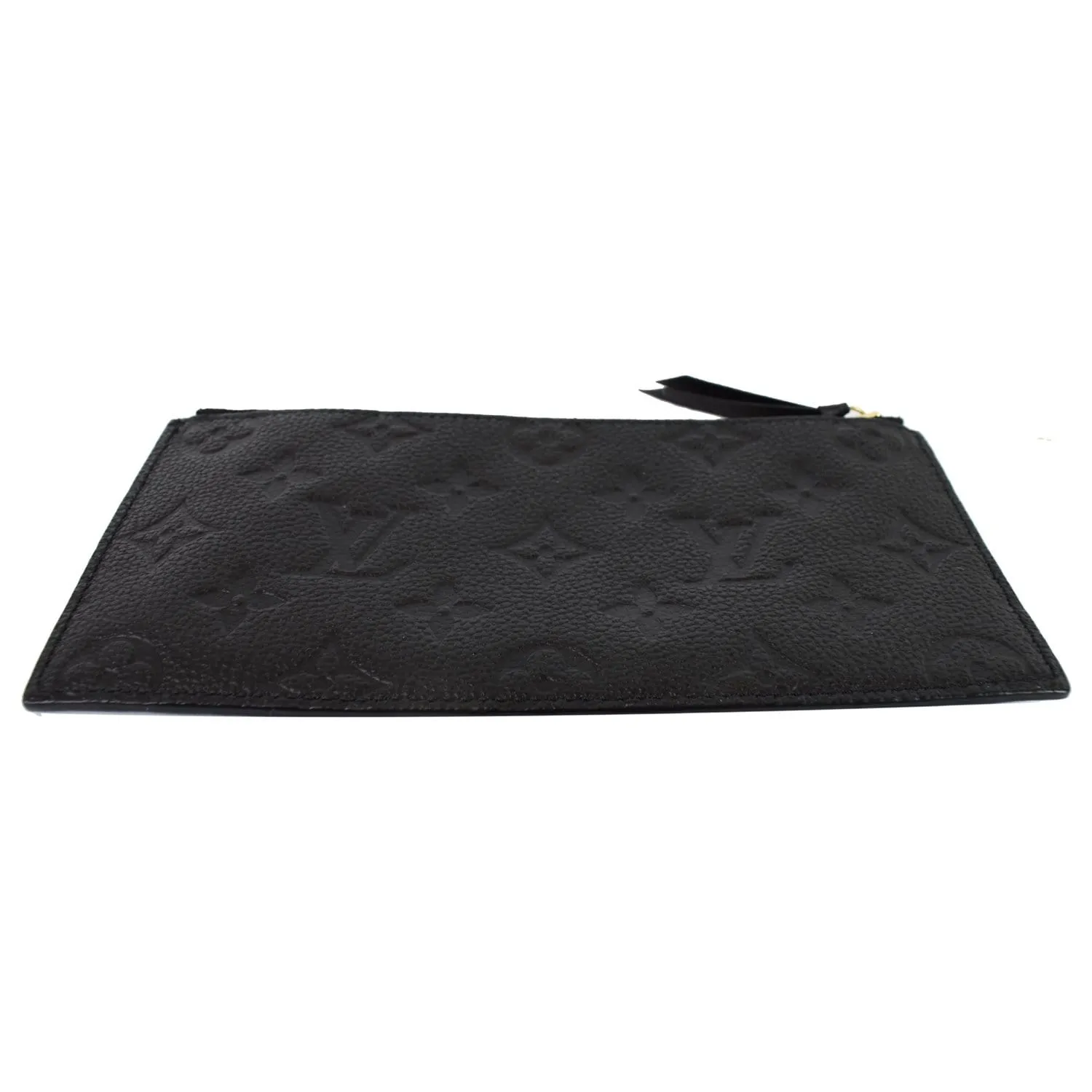 LOUIS VUITTON Felicie Empreinte Insert Zippy Wallet Black