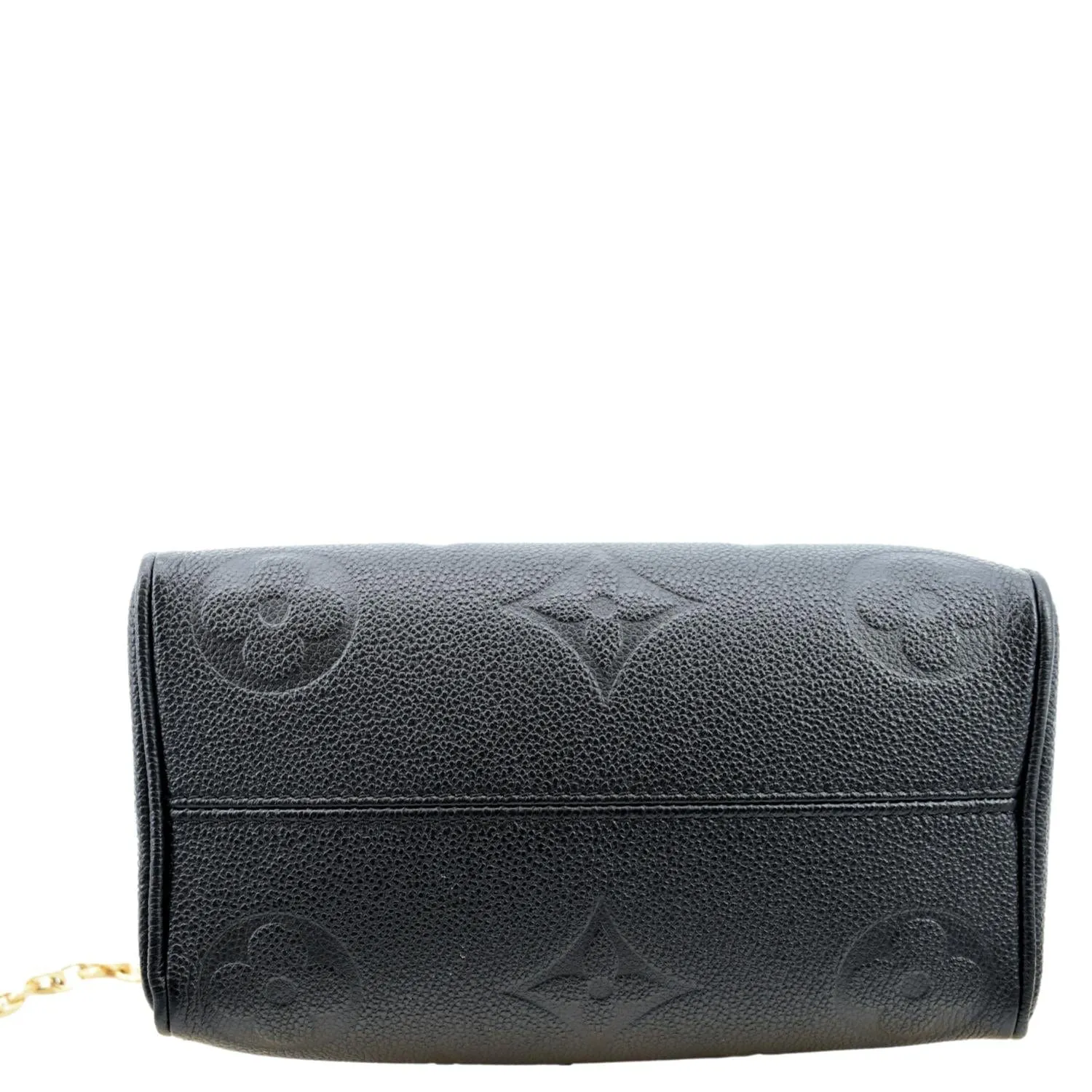 LOUIS VUITTON Giant Speedy 20 Bandouliere Empreinte  Shoulder Bag Black
