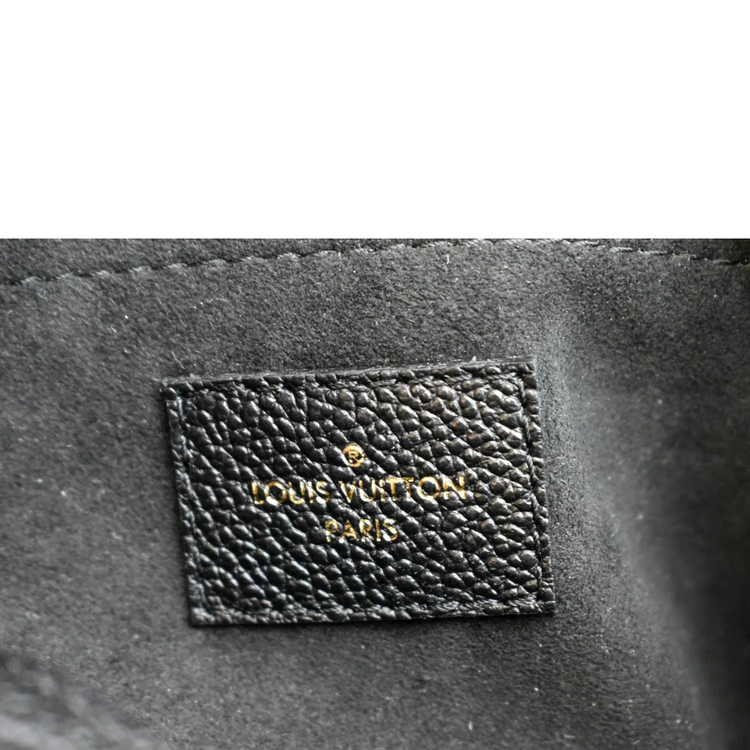 LOUIS VUITTON Giant Speedy 20 Bandouliere Empreinte  Shoulder Bag Black