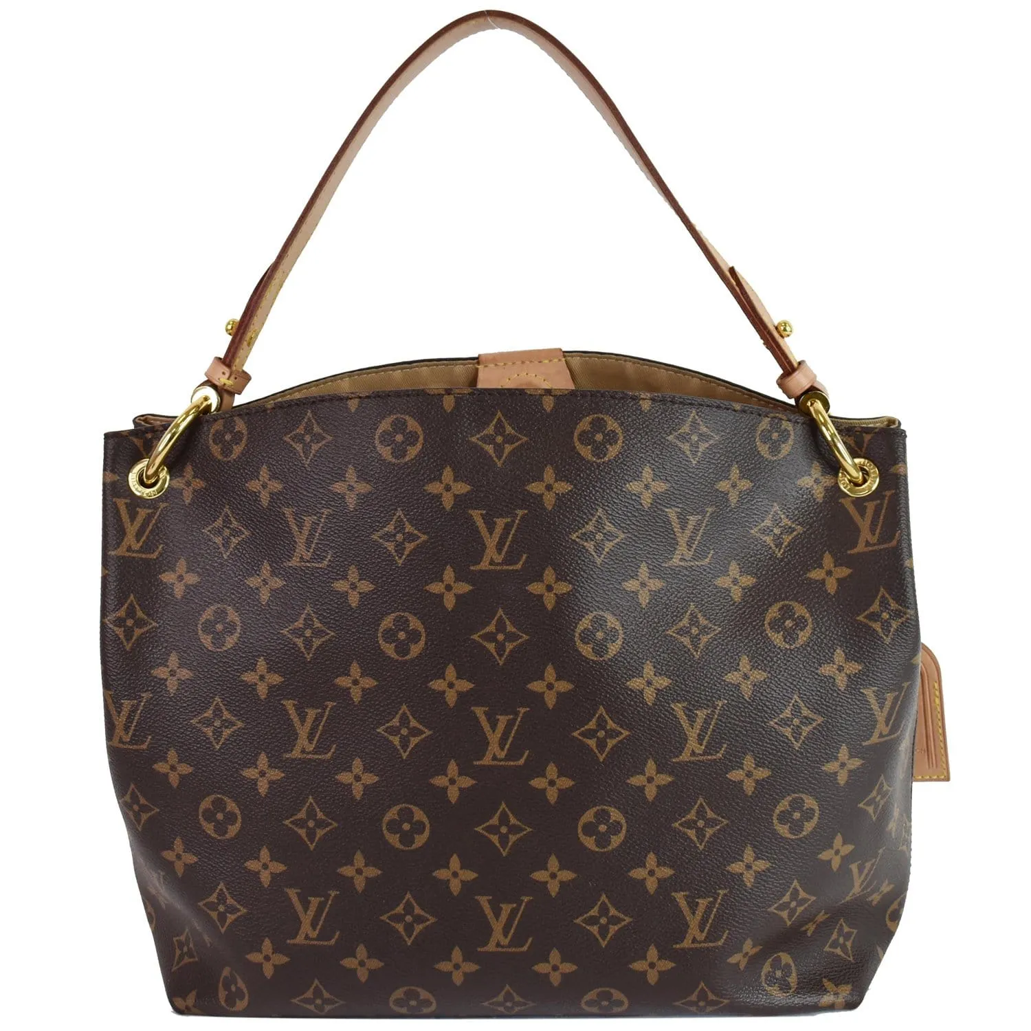 LOUIS VUITTON Graceful PM Monogram Canvas Shoulder Bag Brown