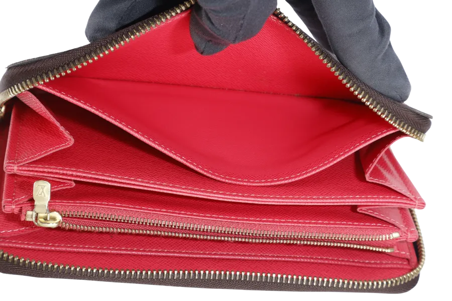 LOUIS VUITTON M60927 MONOGRAM CANVAS RAMAGES ZIPPY WALLET WITH DUST COVER AND B0X