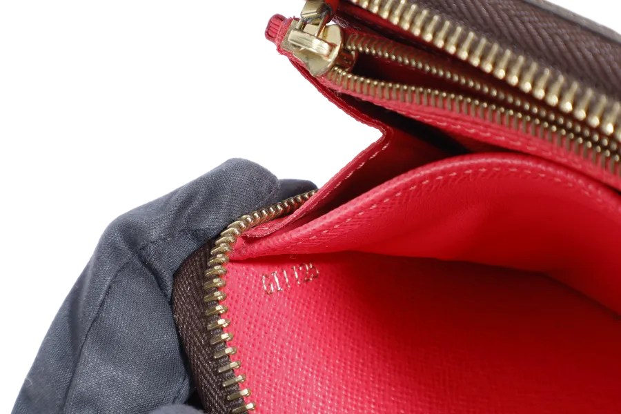 LOUIS VUITTON M60927 MONOGRAM CANVAS RAMAGES ZIPPY WALLET WITH DUST COVER AND B0X