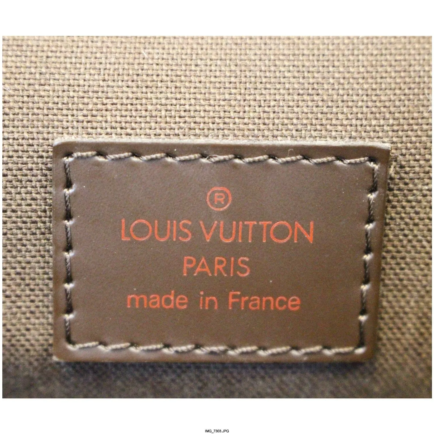 LOUIS VUITTON Melville Reporter Damier Ebene Shoulder Crossbody Bag