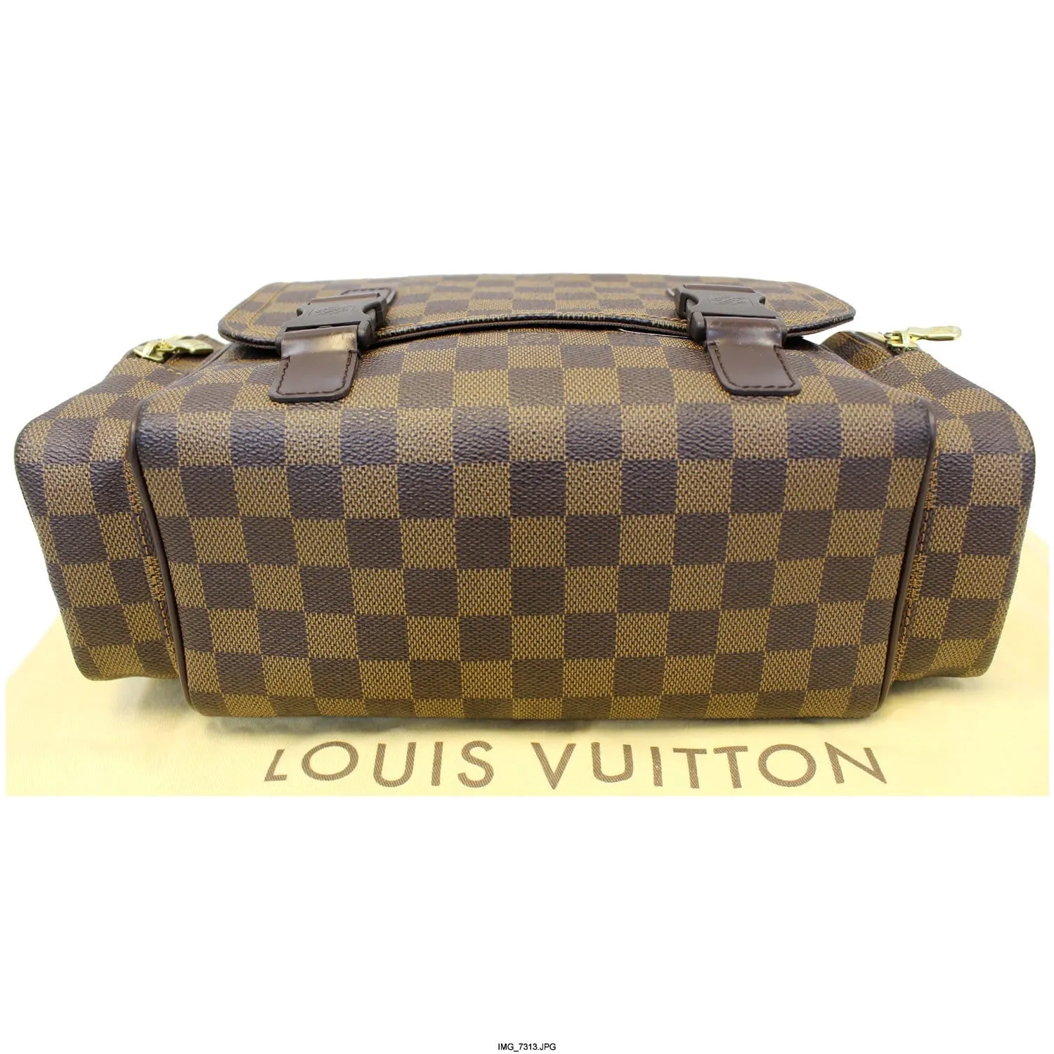 LOUIS VUITTON Melville Reporter Damier Ebene Shoulder Crossbody Bag