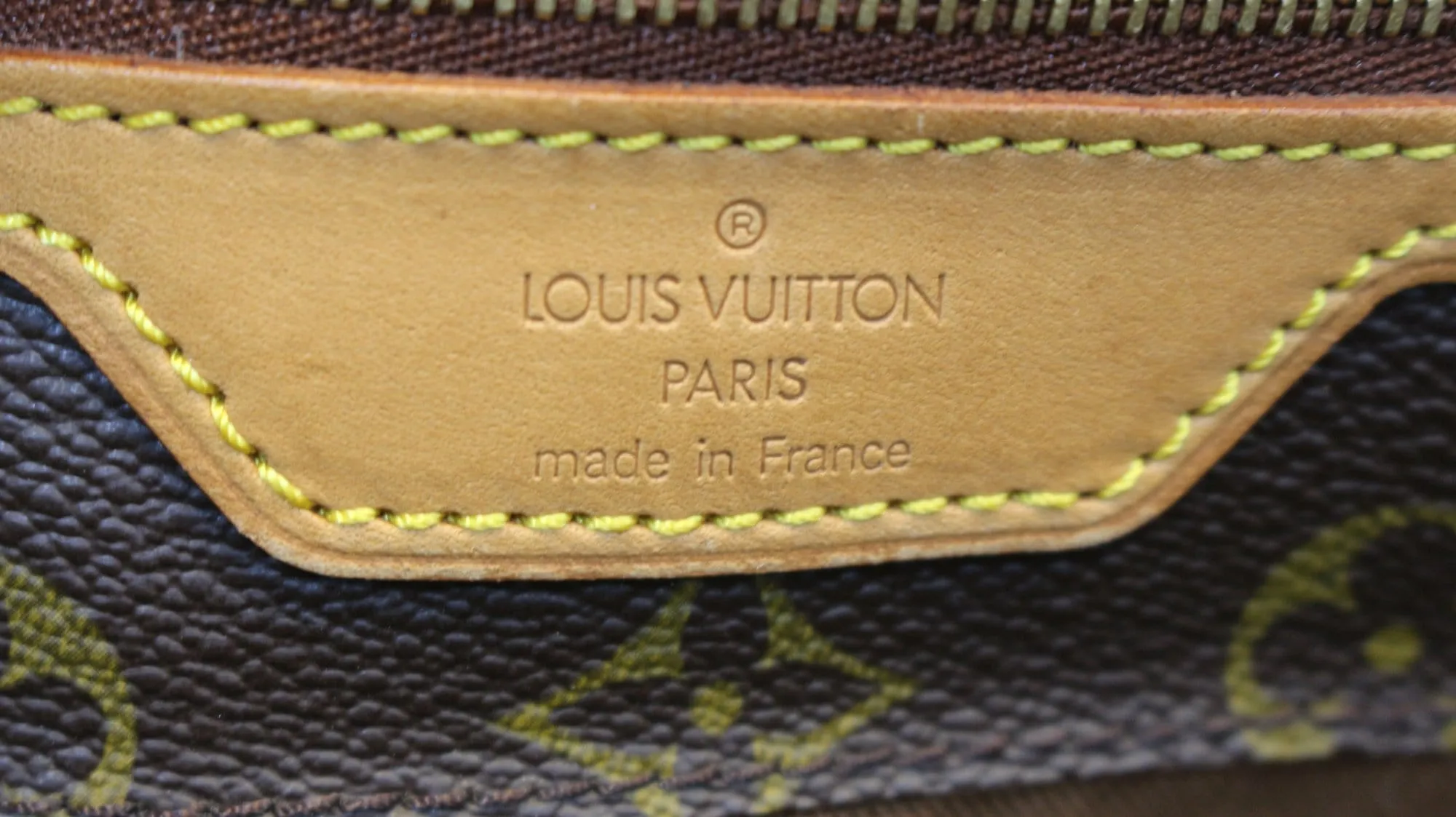 LOUIS VUITTON Monogram Canvas Cabas Alto Shoulder Bag