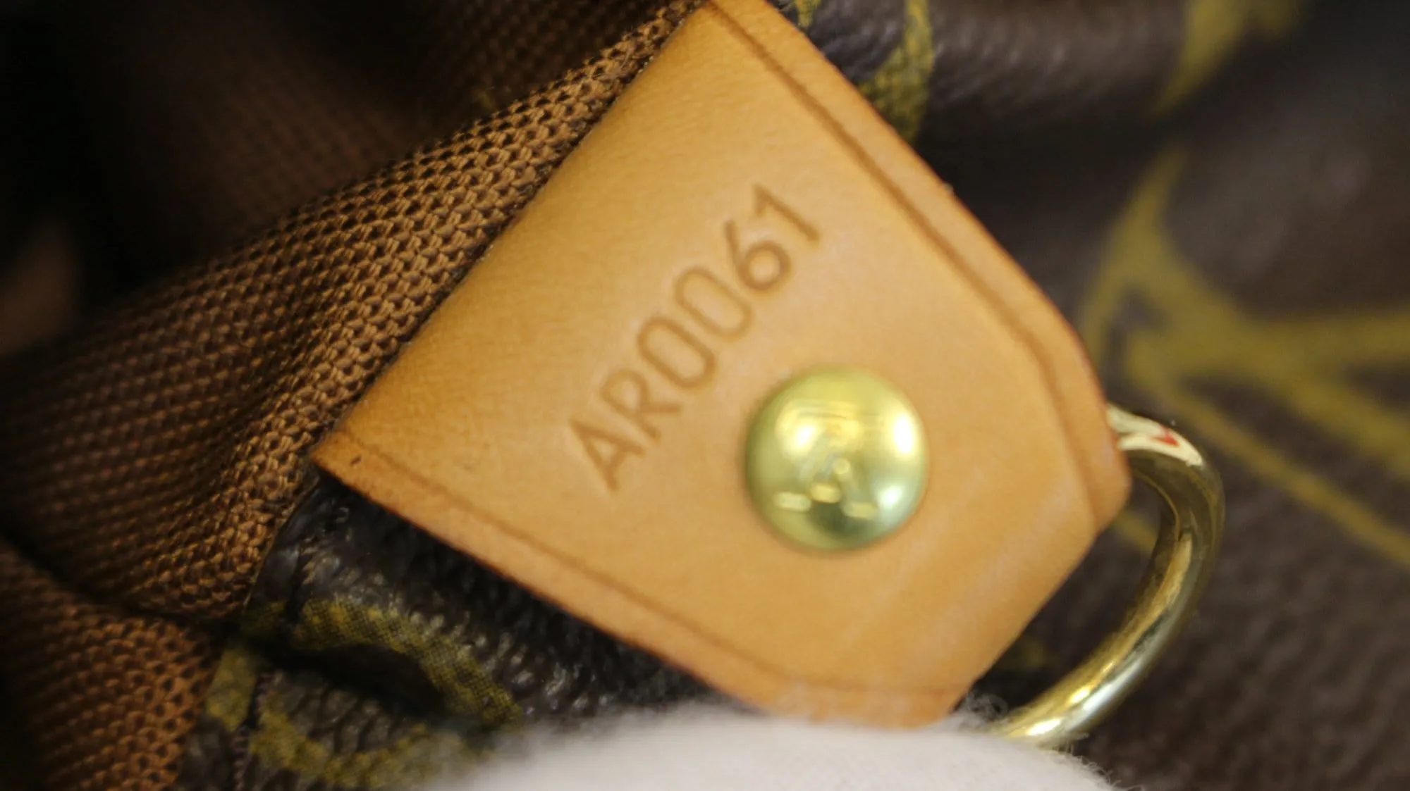 LOUIS VUITTON Monogram Canvas Cabas Alto Shoulder Bag