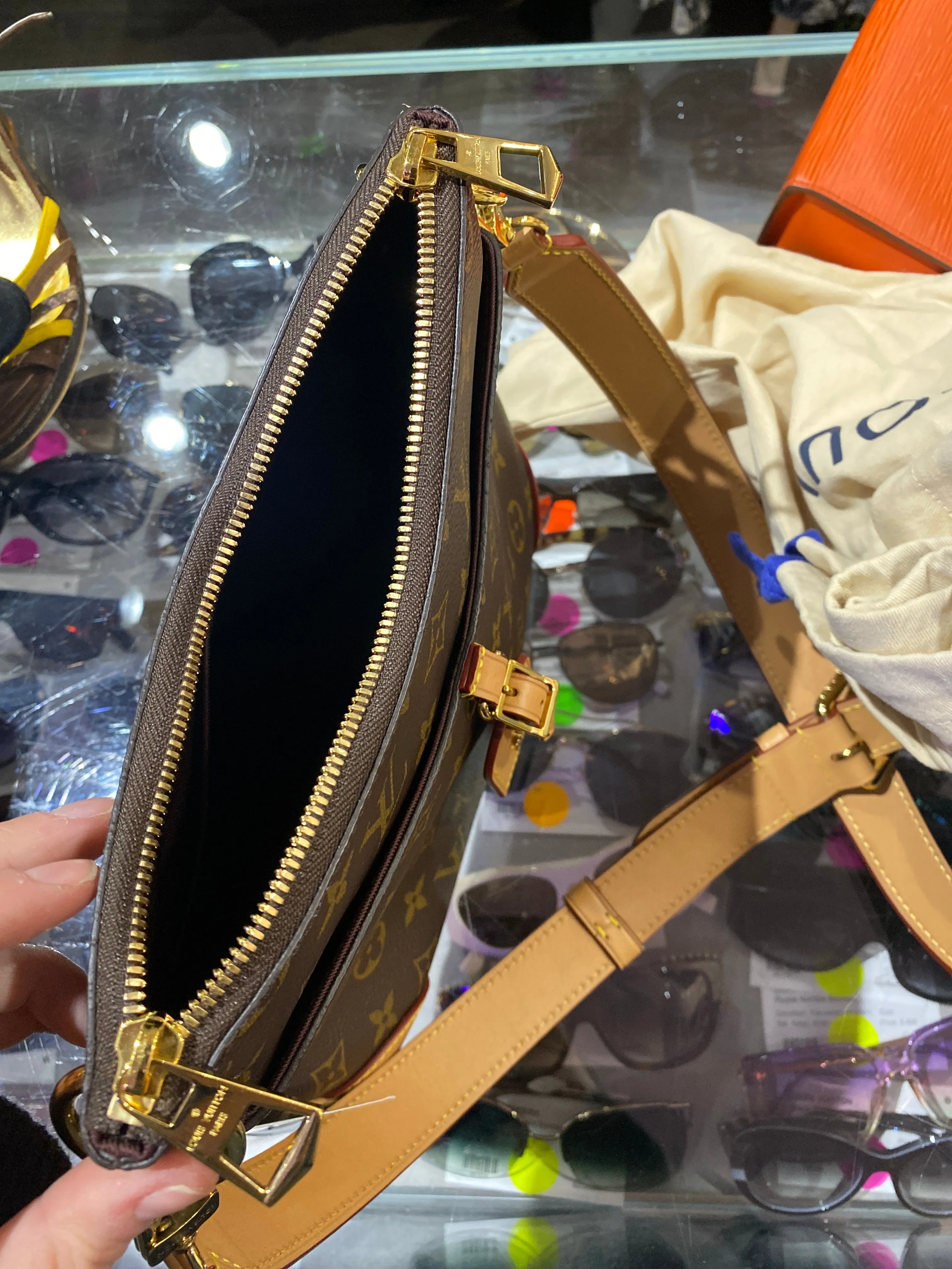 Louis Vuitton Monogram Canvas Odeon PM Crossbody Bag