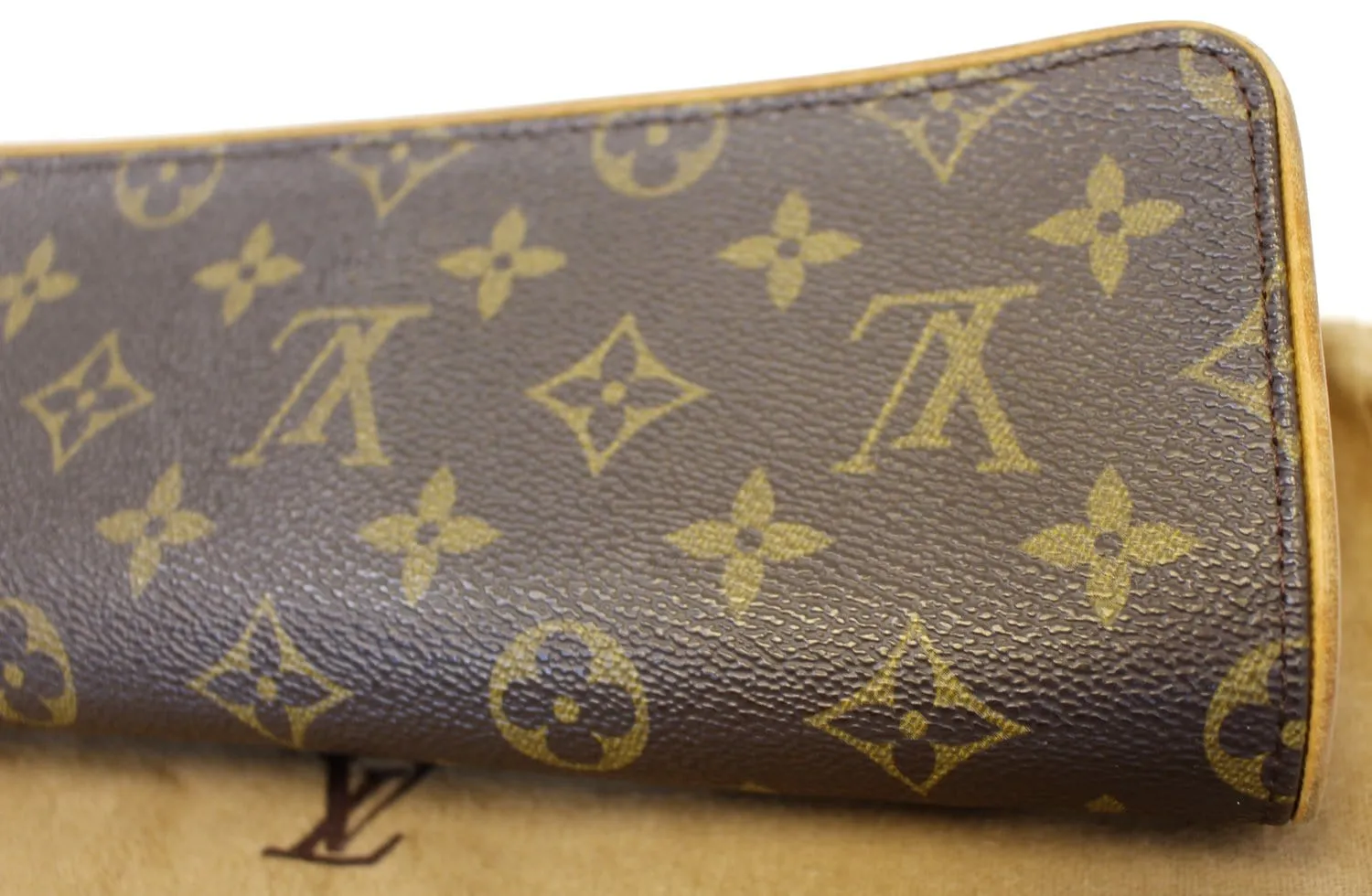LOUIS VUITTON Monogram Canvas Pochette Twin GM Shoulder Bag