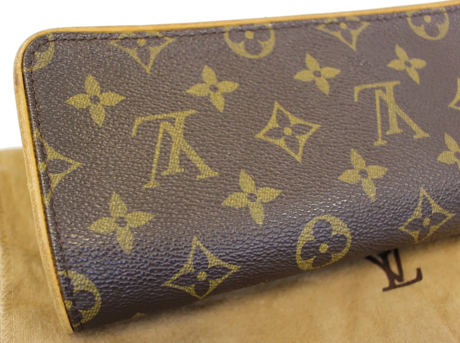 LOUIS VUITTON Monogram Canvas Pochette Twin GM Shoulder Bag