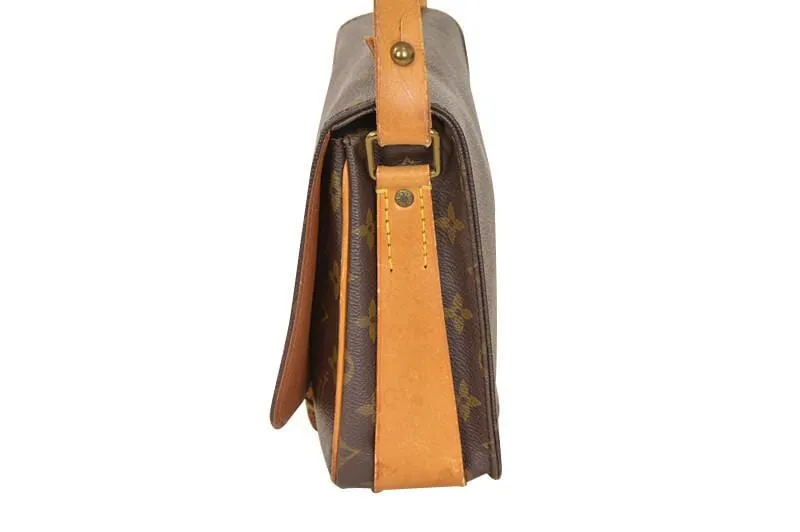 LOUIS VUITTON Monogram Cartouchiere Mm Shoulder Bag