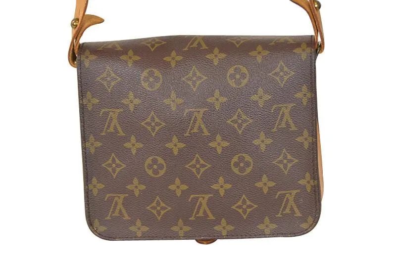 LOUIS VUITTON Monogram Cartouchiere Mm Shoulder Bag