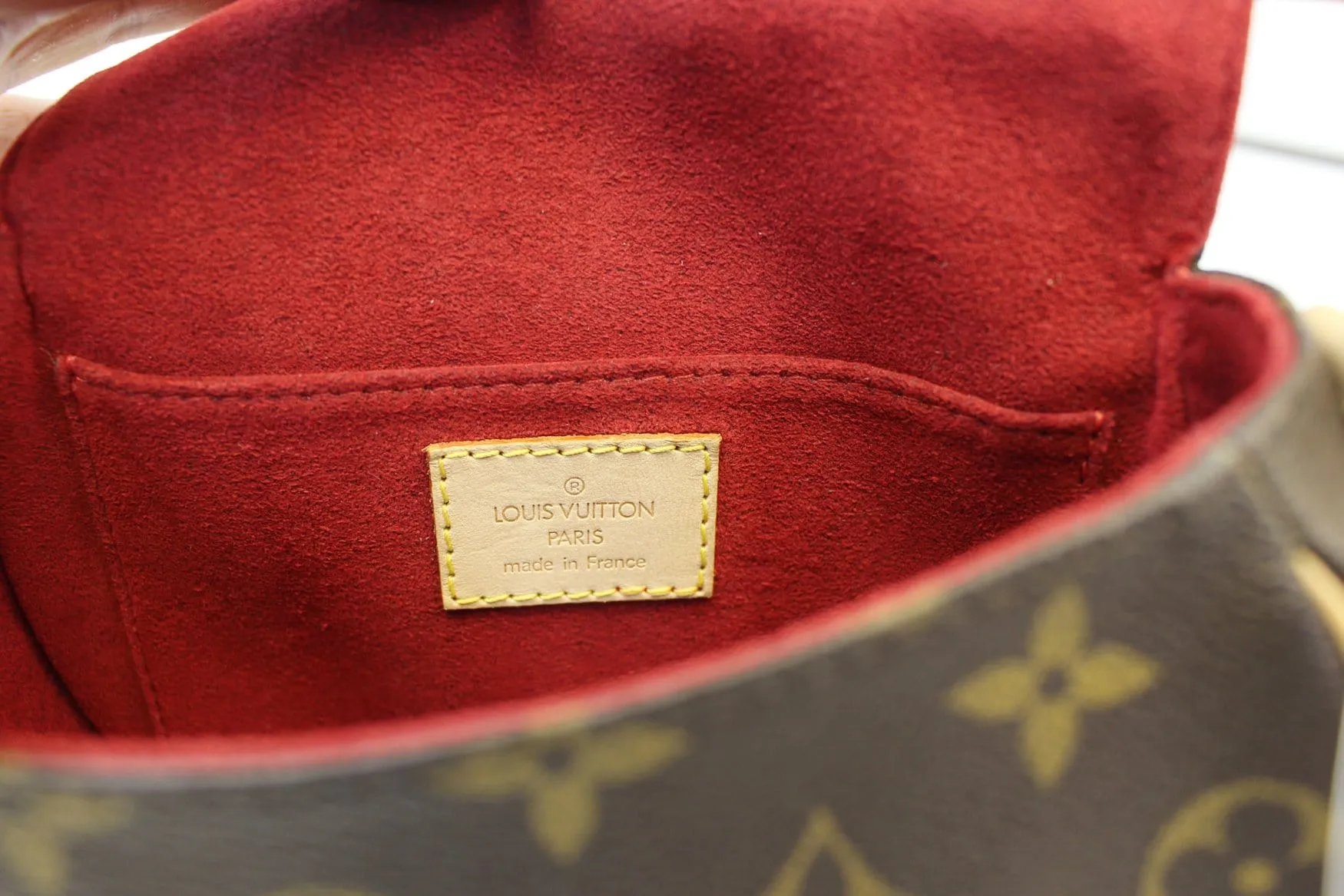LOUIS VUITTON Monogram Tambourine Shoulder Bag