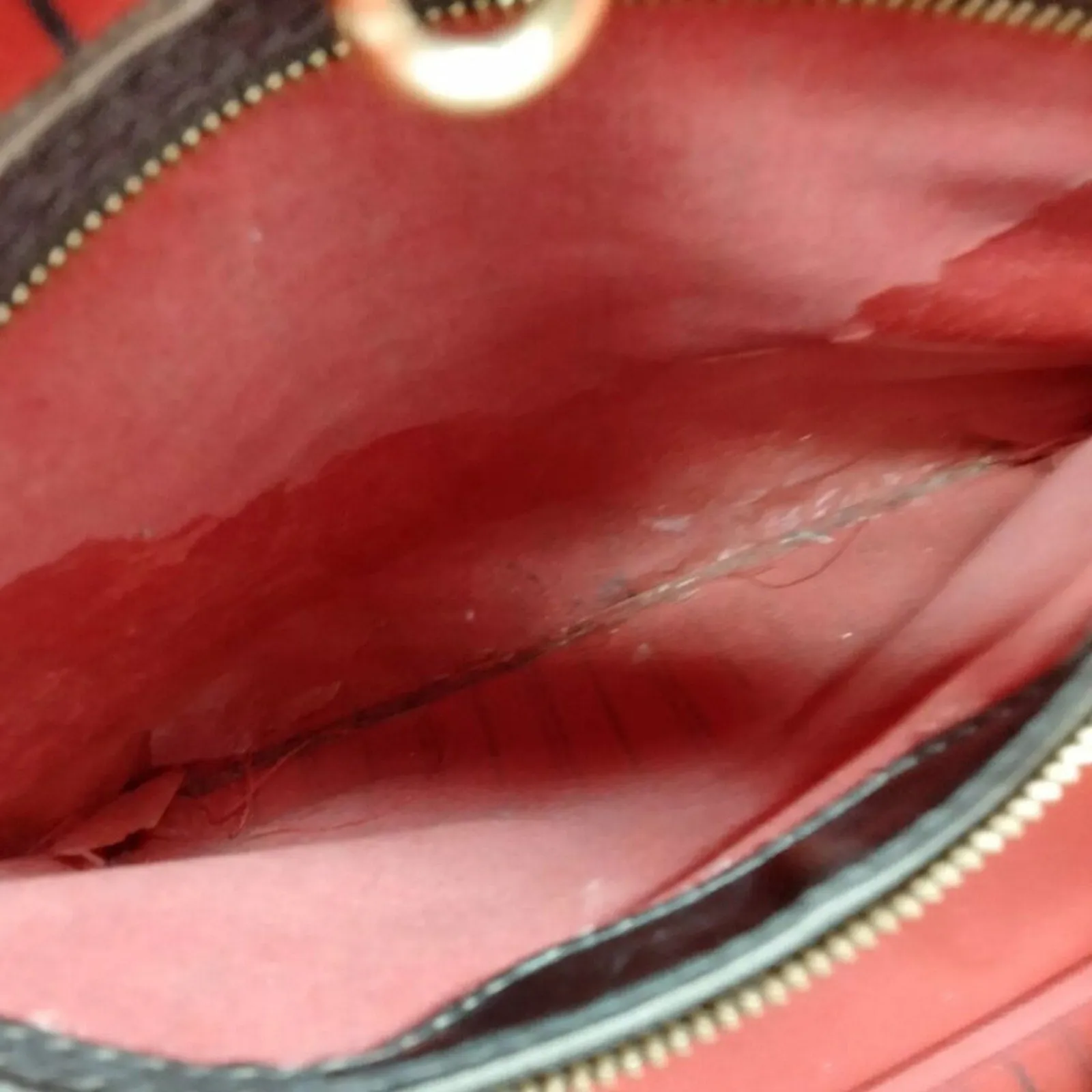 Louis Vuitton Neverfull MM Brown Damier Tote Bag