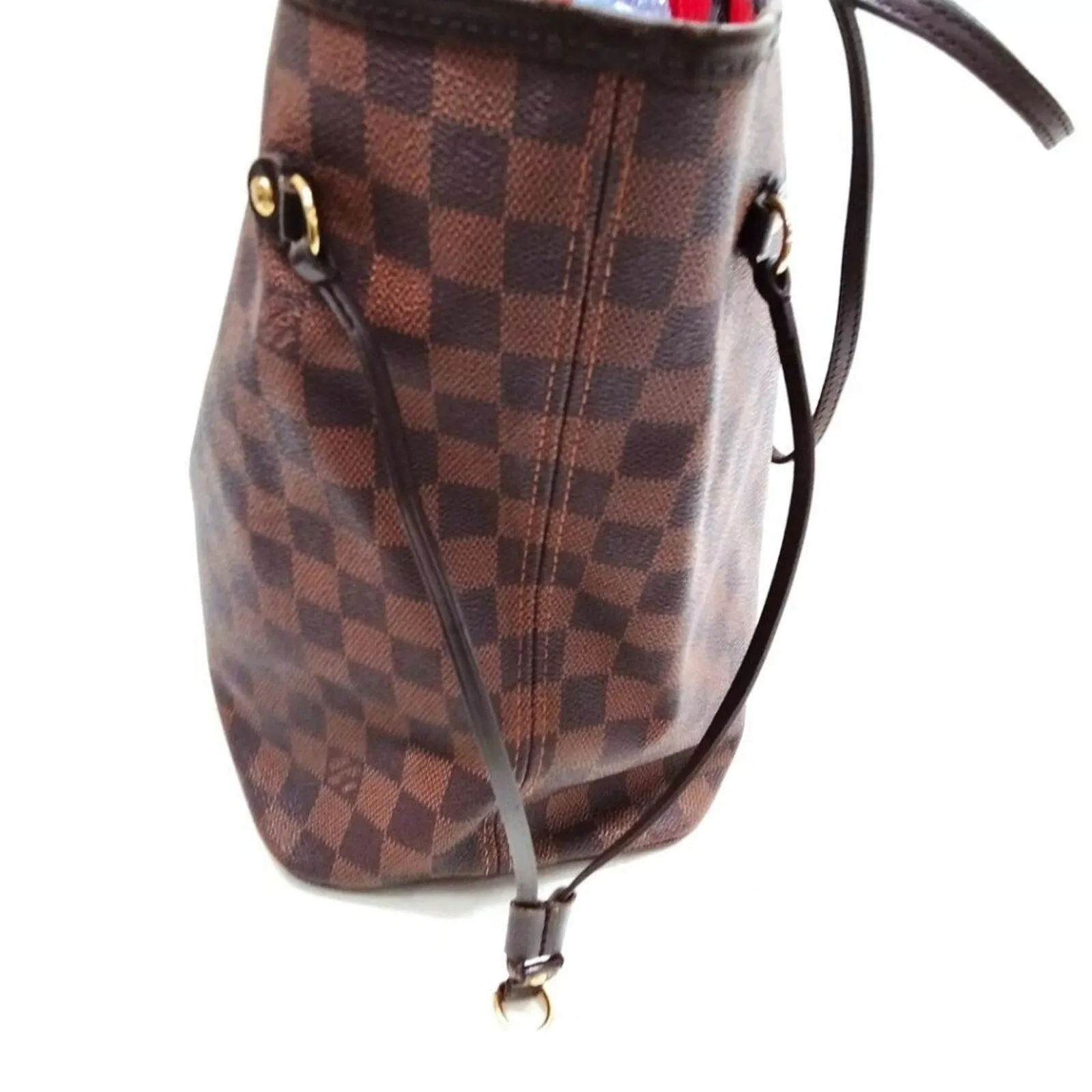 Louis Vuitton Neverfull MM Brown Damier Tote Bag