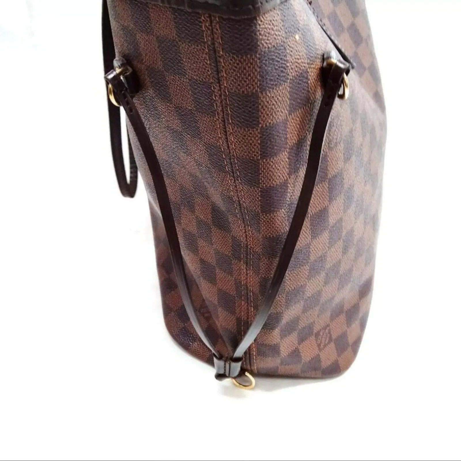 Louis Vuitton Neverfull MM Brown Damier Tote Bag