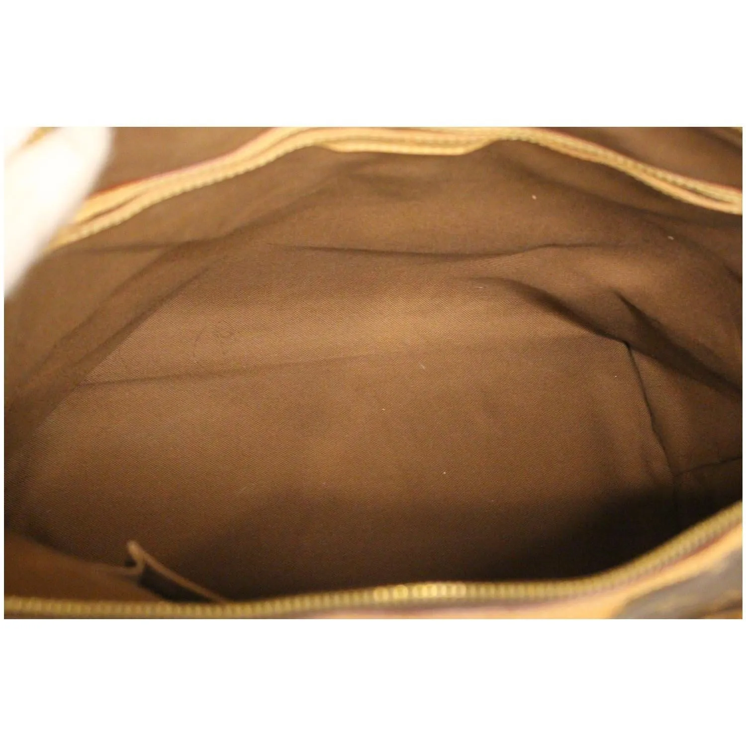 LOUIS VUITTON Palermo GM Monogram Canvas Tote Shoulder Bag Brown