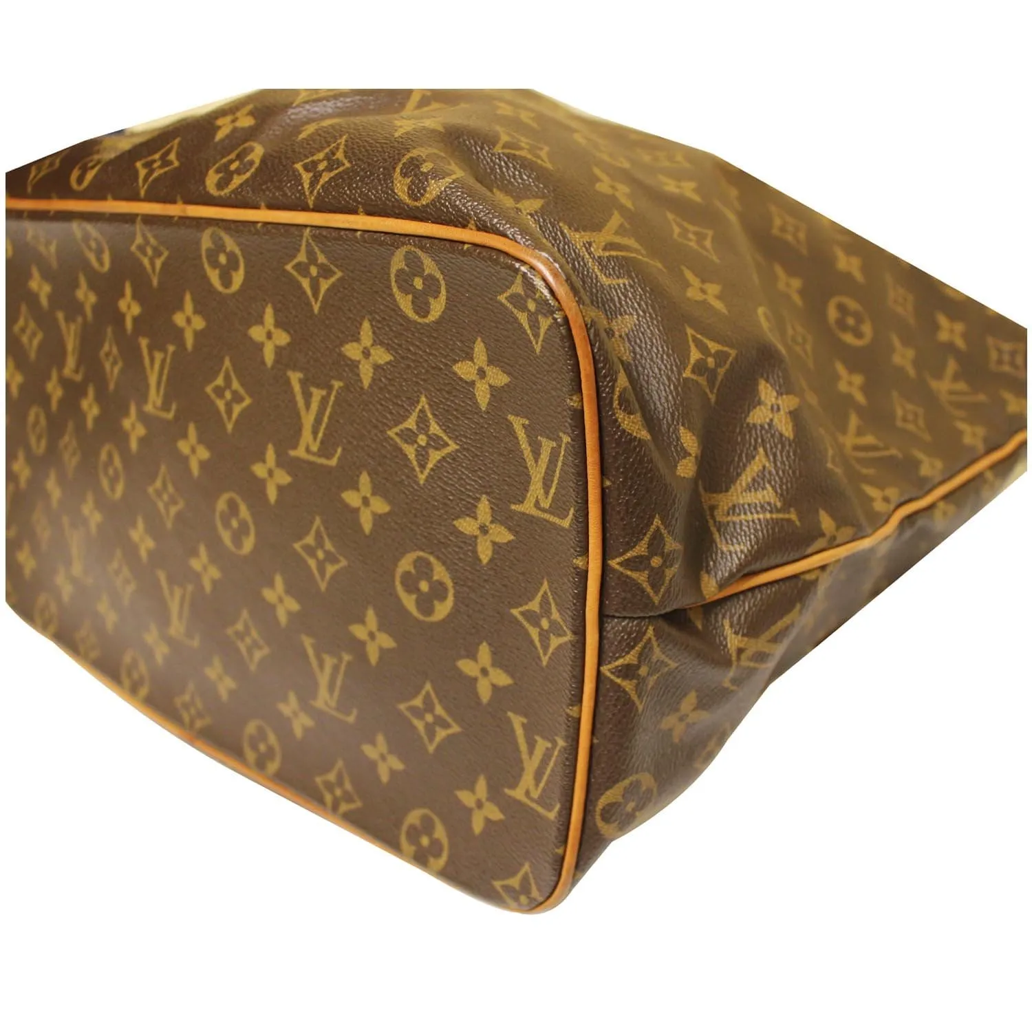 LOUIS VUITTON Palermo GM Monogram Canvas Tote Shoulder Bag Brown