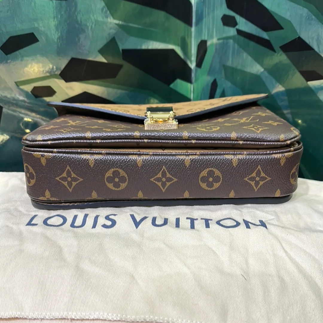 Louis Vuitton Pochette Metis Monogram Reverse Crossbody