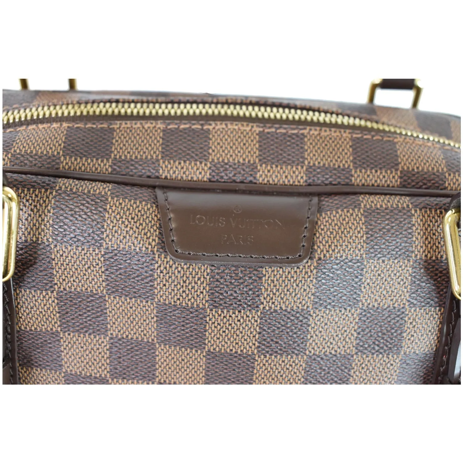 LOUIS VUITTON Rivington PM Damier Ebene Shoulder Bag Brown