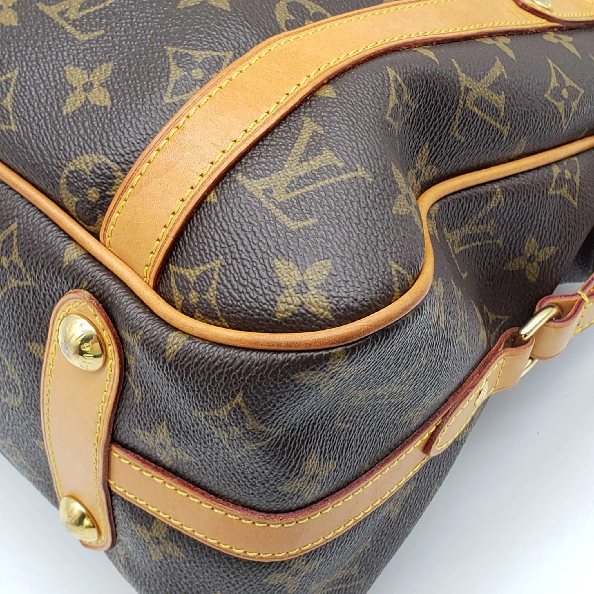 Louis Vuitton Stresa PM Brown Monogram Shoulder Bag