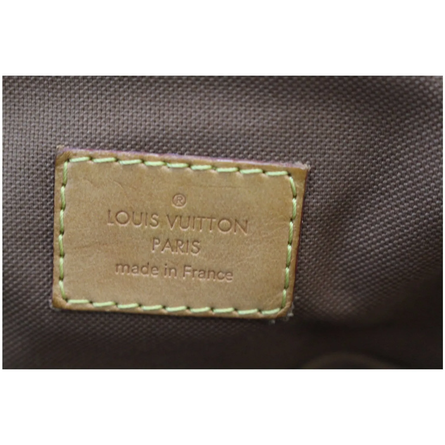 LOUIS VUITTON Tivoli GM Monogram Canvas Shoulder Bag Brown