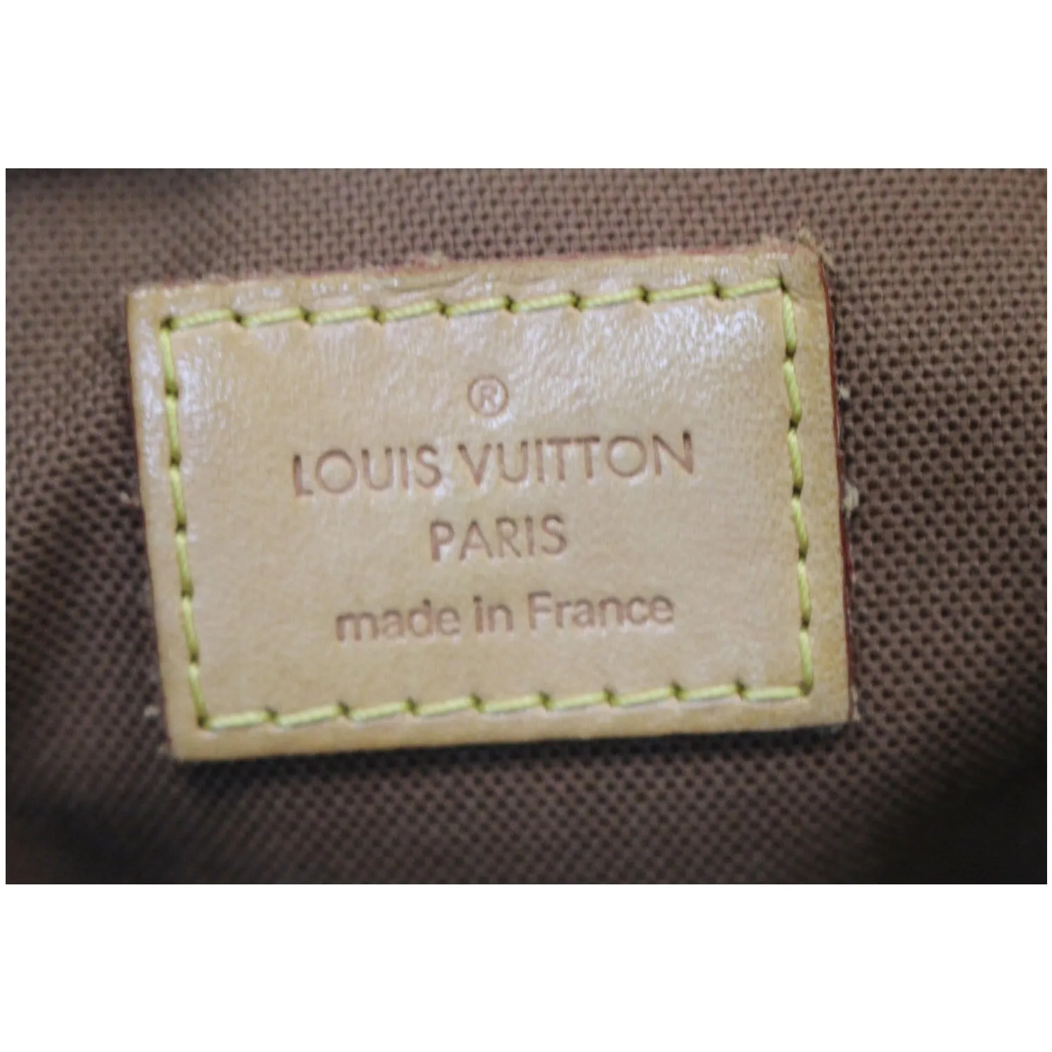 LOUIS VUITTON Tivoli PM Monogram Canvas Shoulder Bag Brown