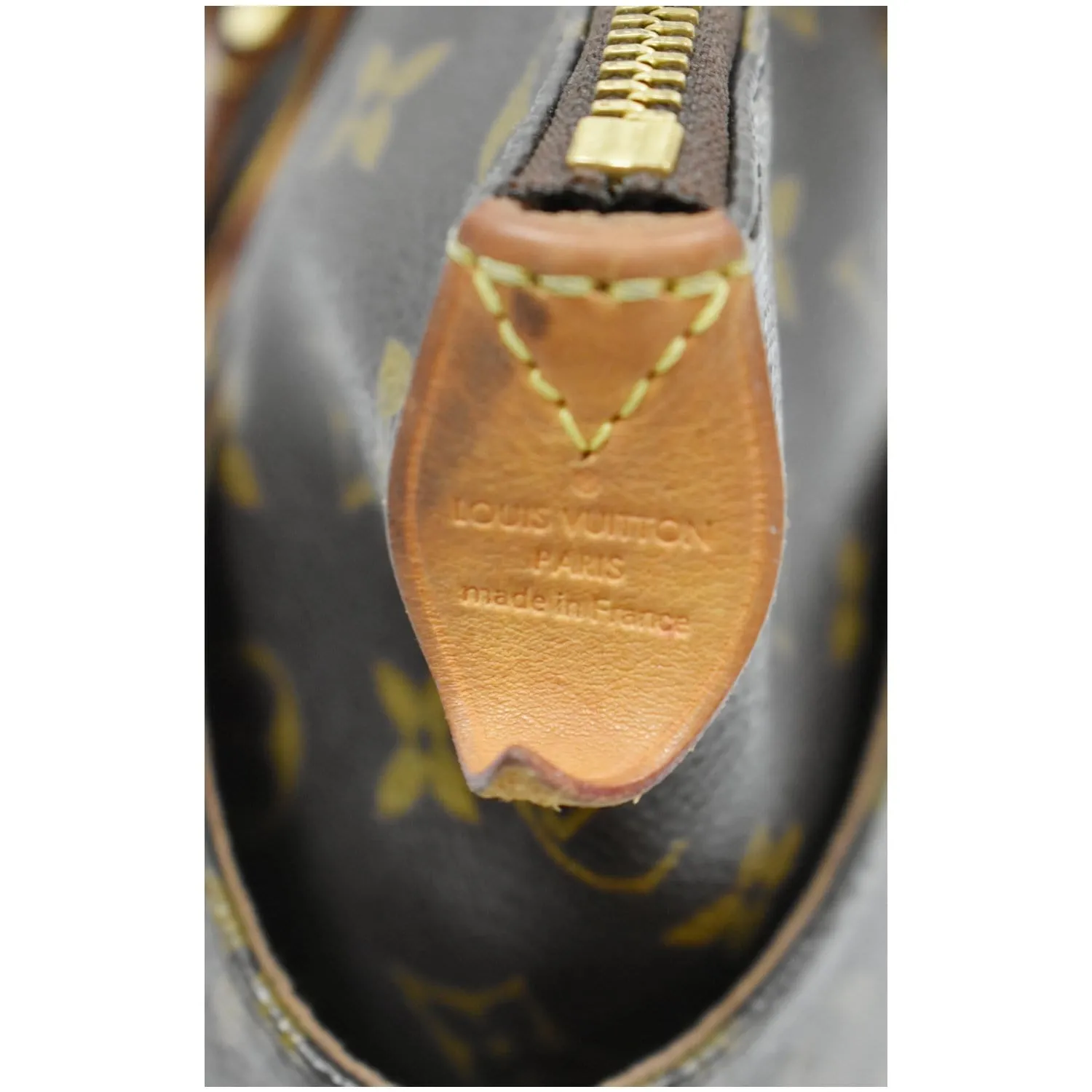 LOUIS VUITTON Totally PM Monogram Canvas Shoulder Bag Brown