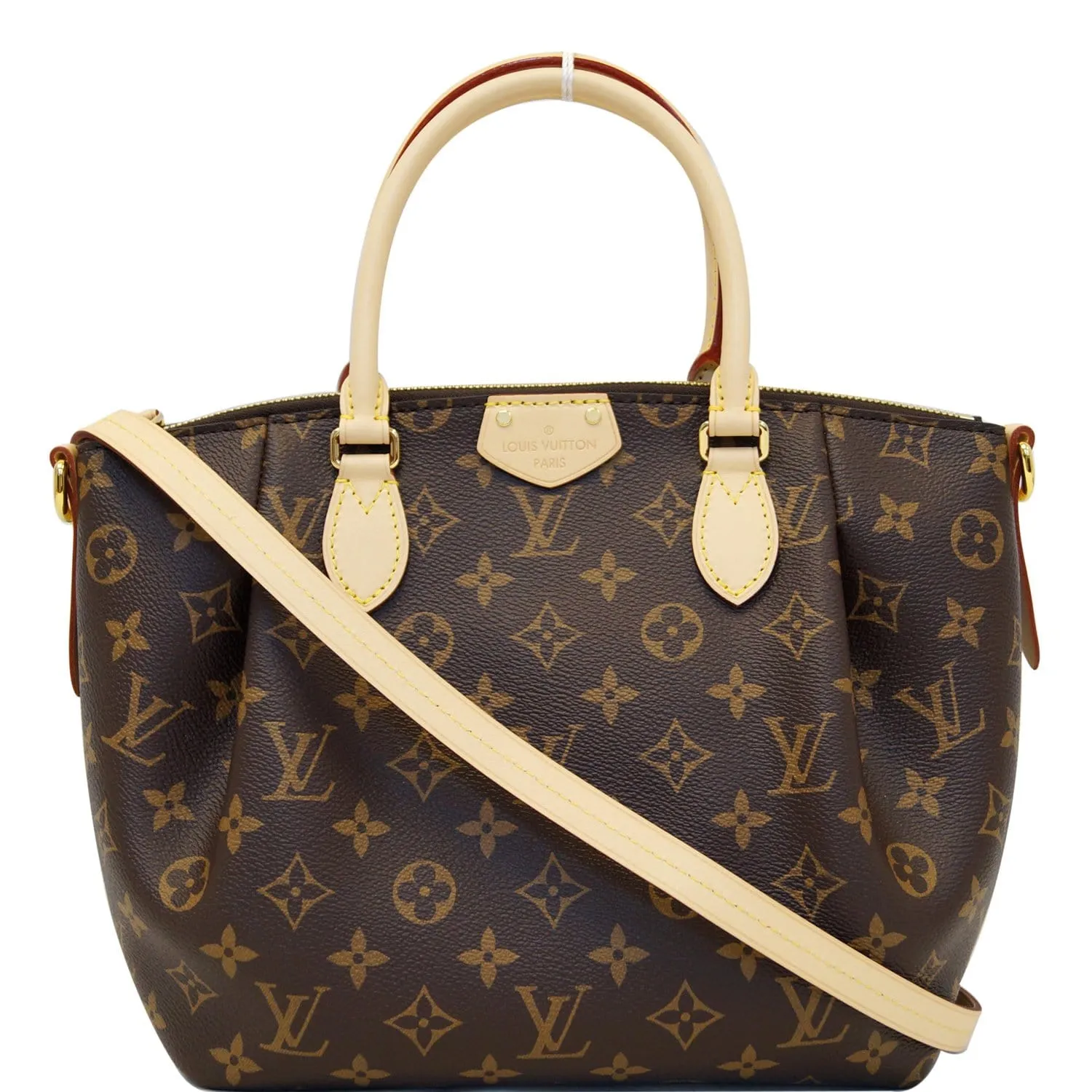 LOUIS VUITTON Turenne PM Monogram Canvas Shoulder Bag Brown