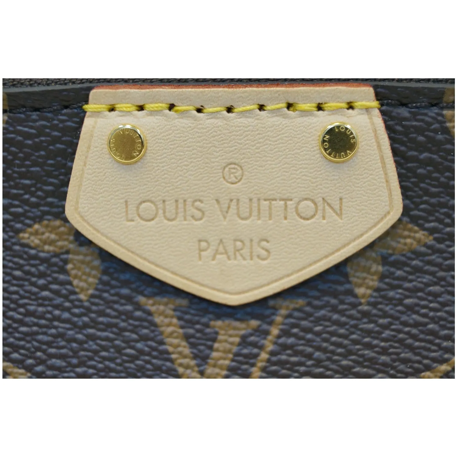 LOUIS VUITTON Turenne PM Monogram Canvas Shoulder Bag Brown