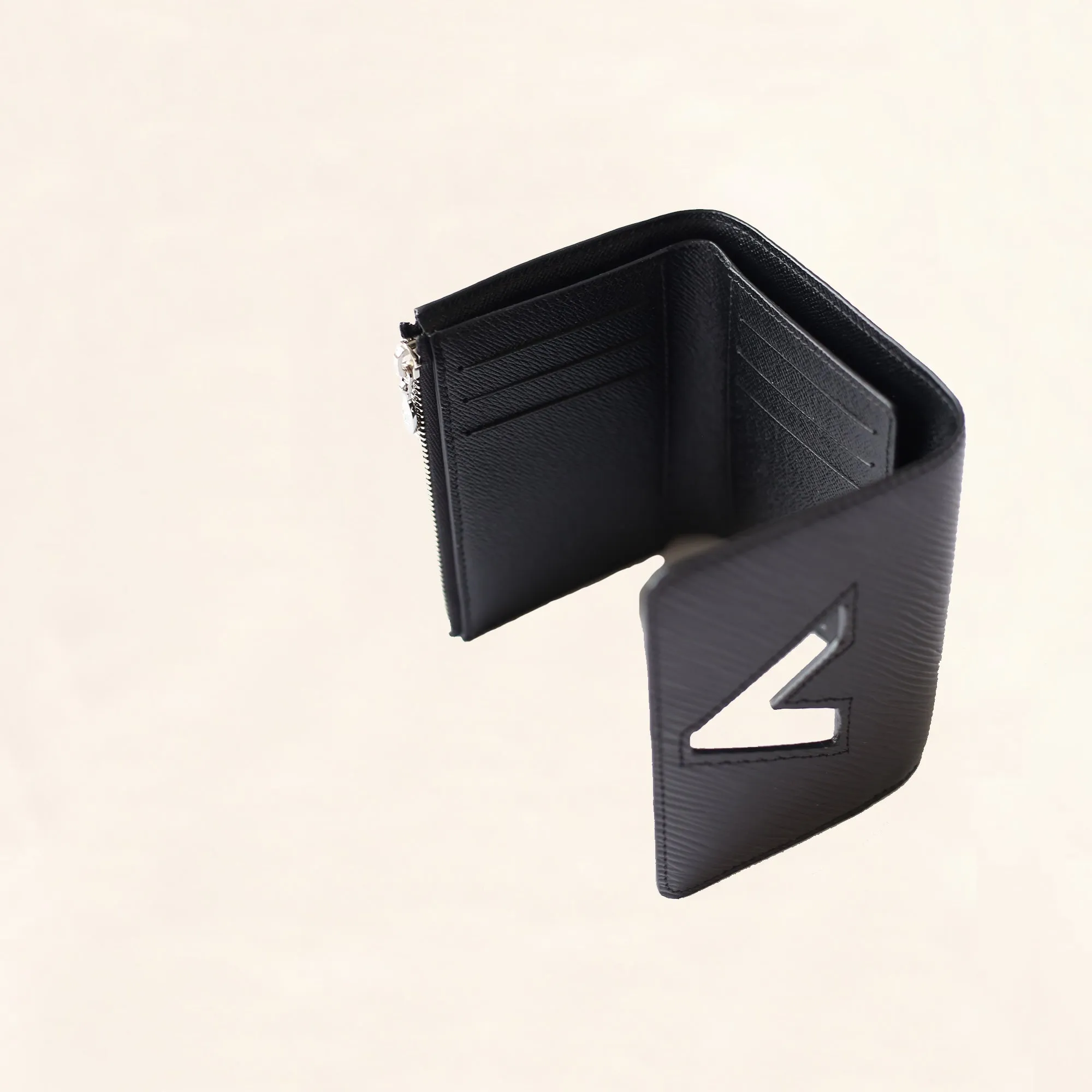 Louis Vuitton | Twist Compact Epi Leather Wallet | Black