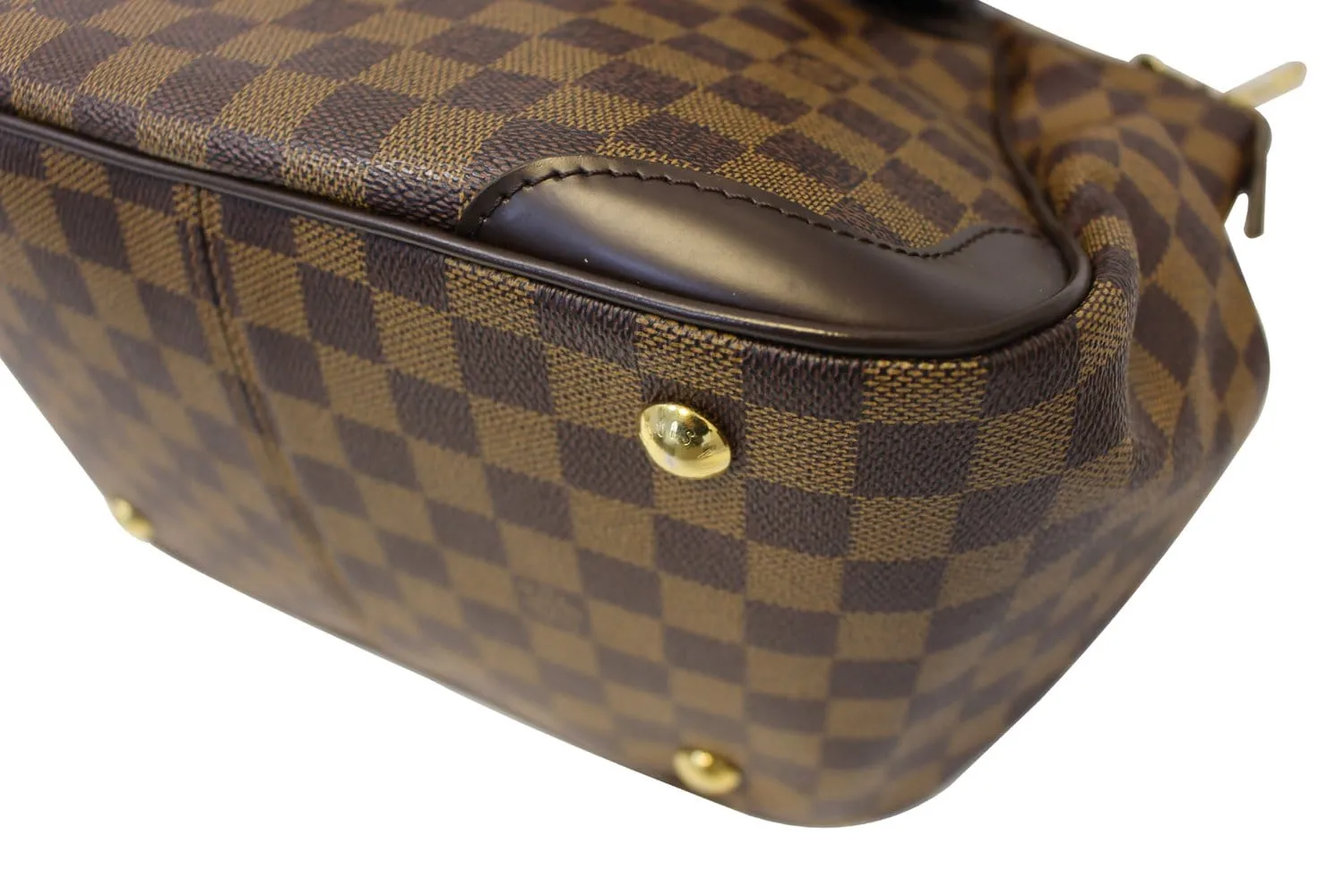 Louis Vuitton Verona GM Damier Ebene Shoulder Handbag