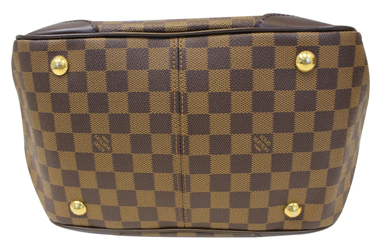Louis Vuitton Verona GM Damier Ebene Shoulder Handbag