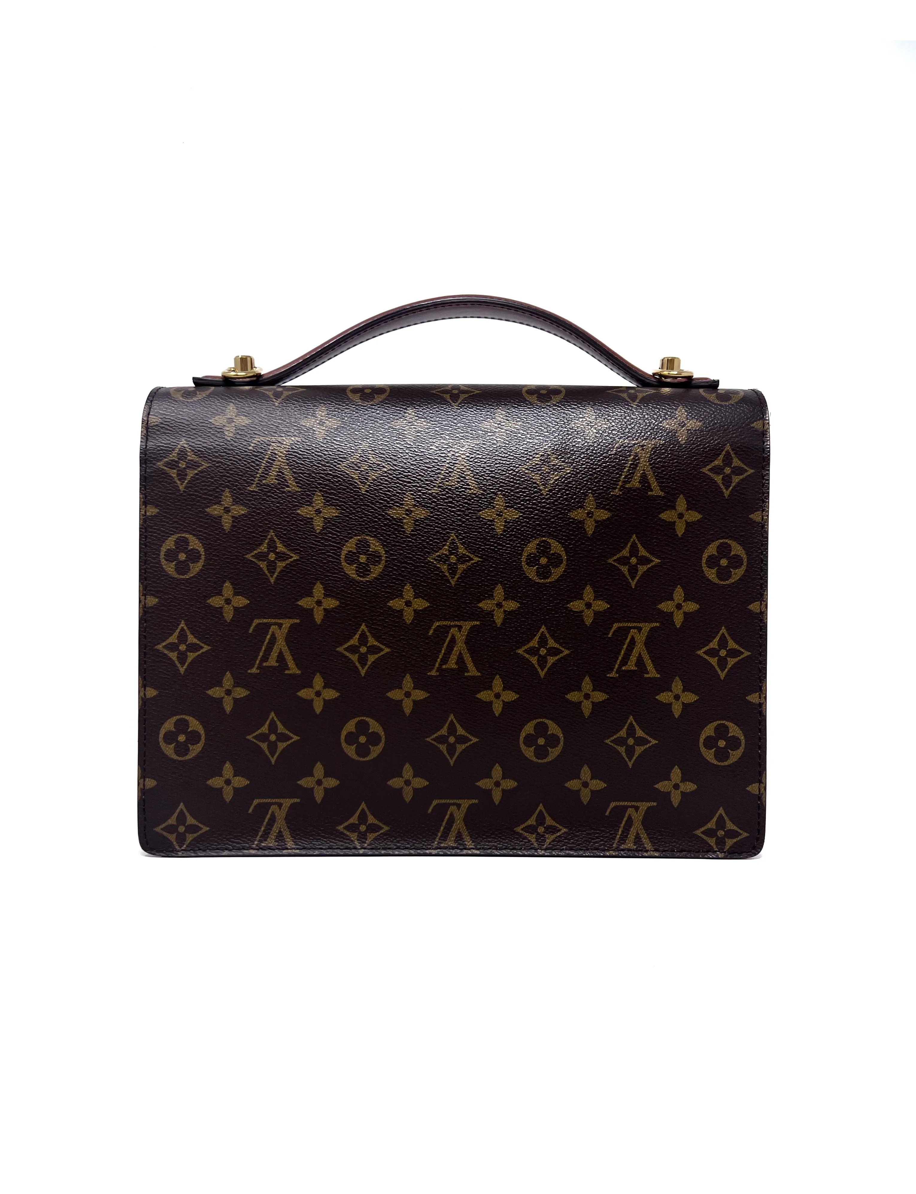 Louis Vuitton WB! '05 'Monceau' Top Handle W/Strap