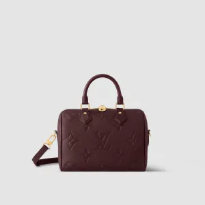 Louis Vuitton Wine Speedy Bandouliere 25 M46646